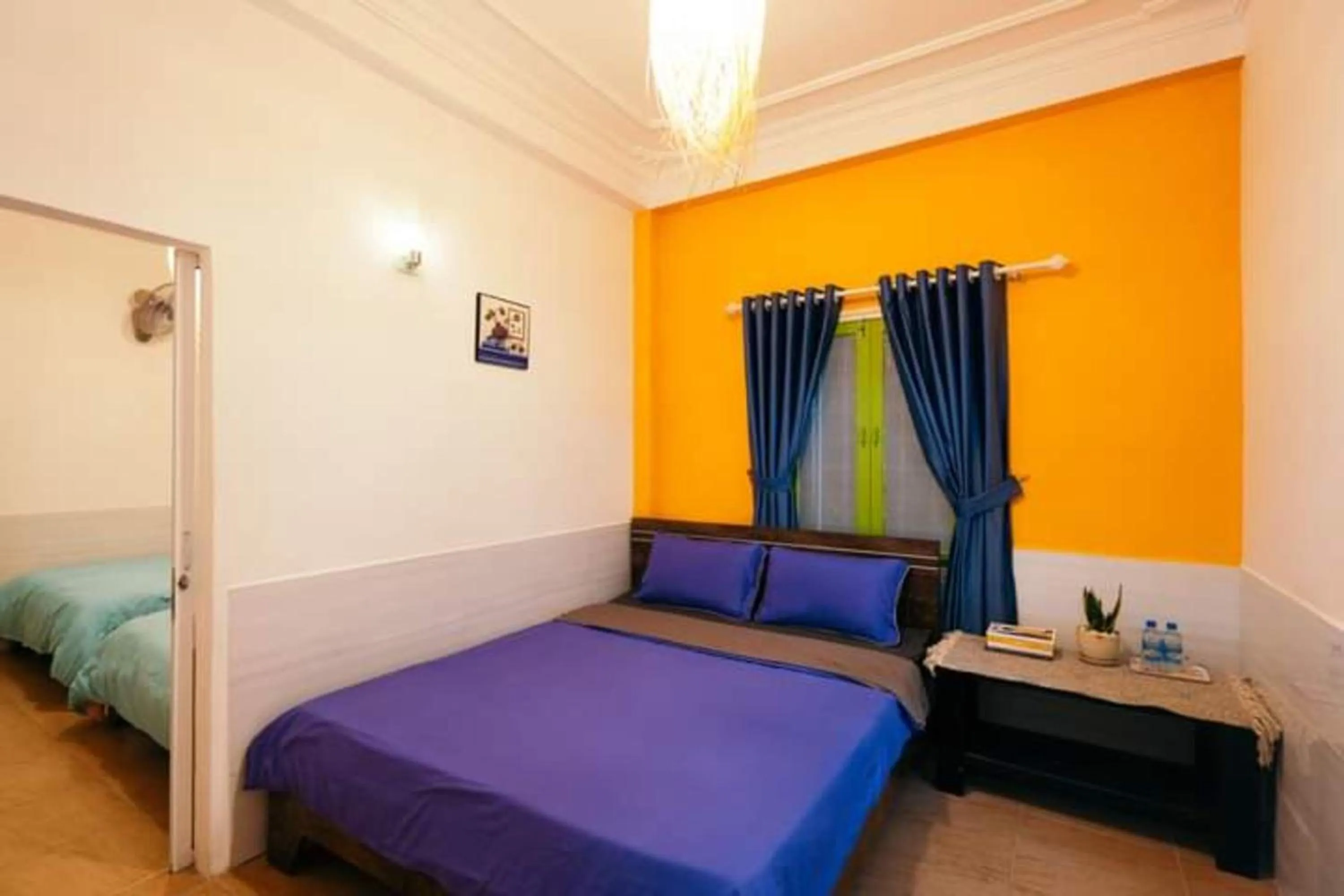 Bed in Gia Hân Hotel