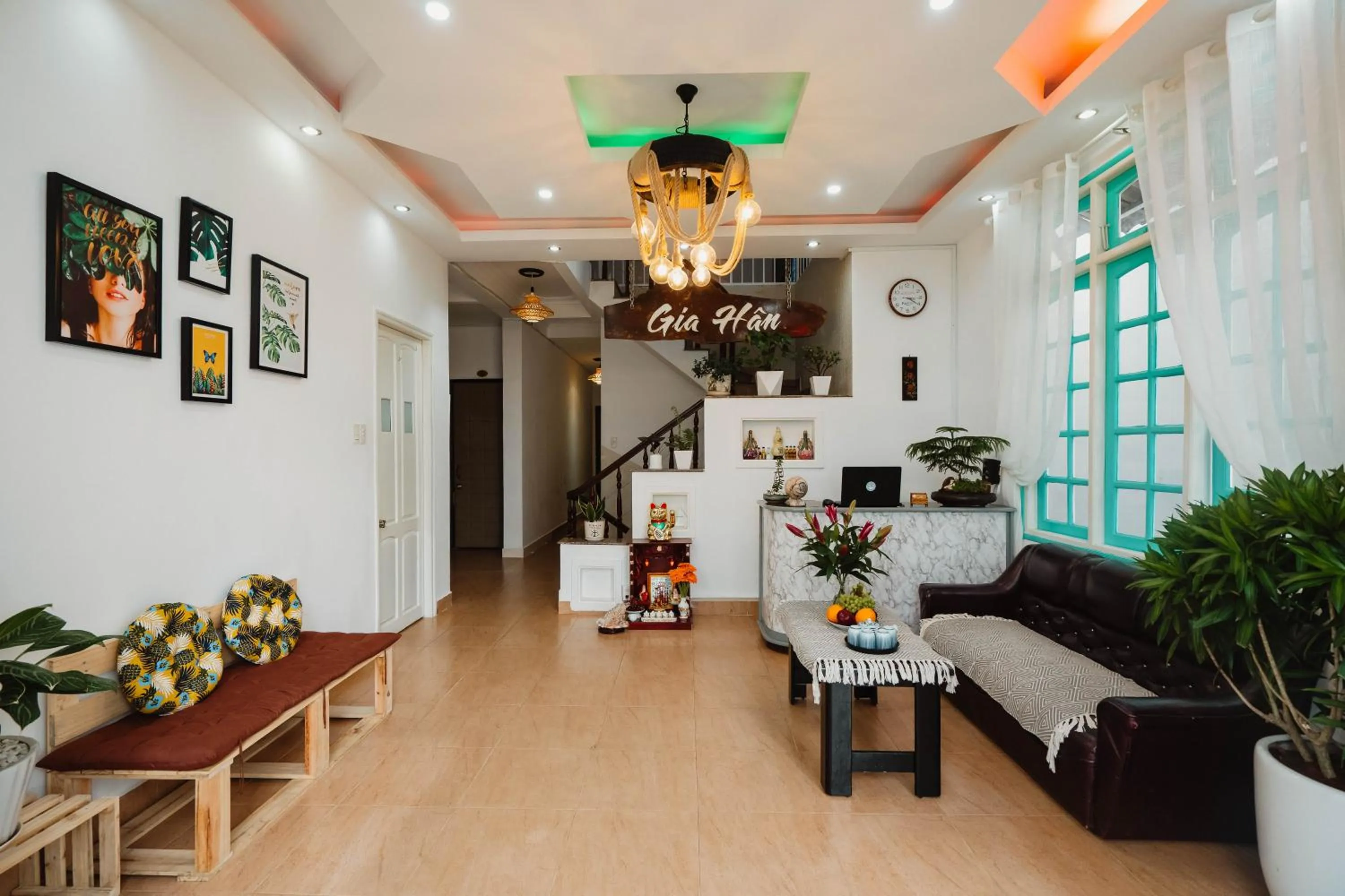 Lobby or reception in Gia Hân Hotel