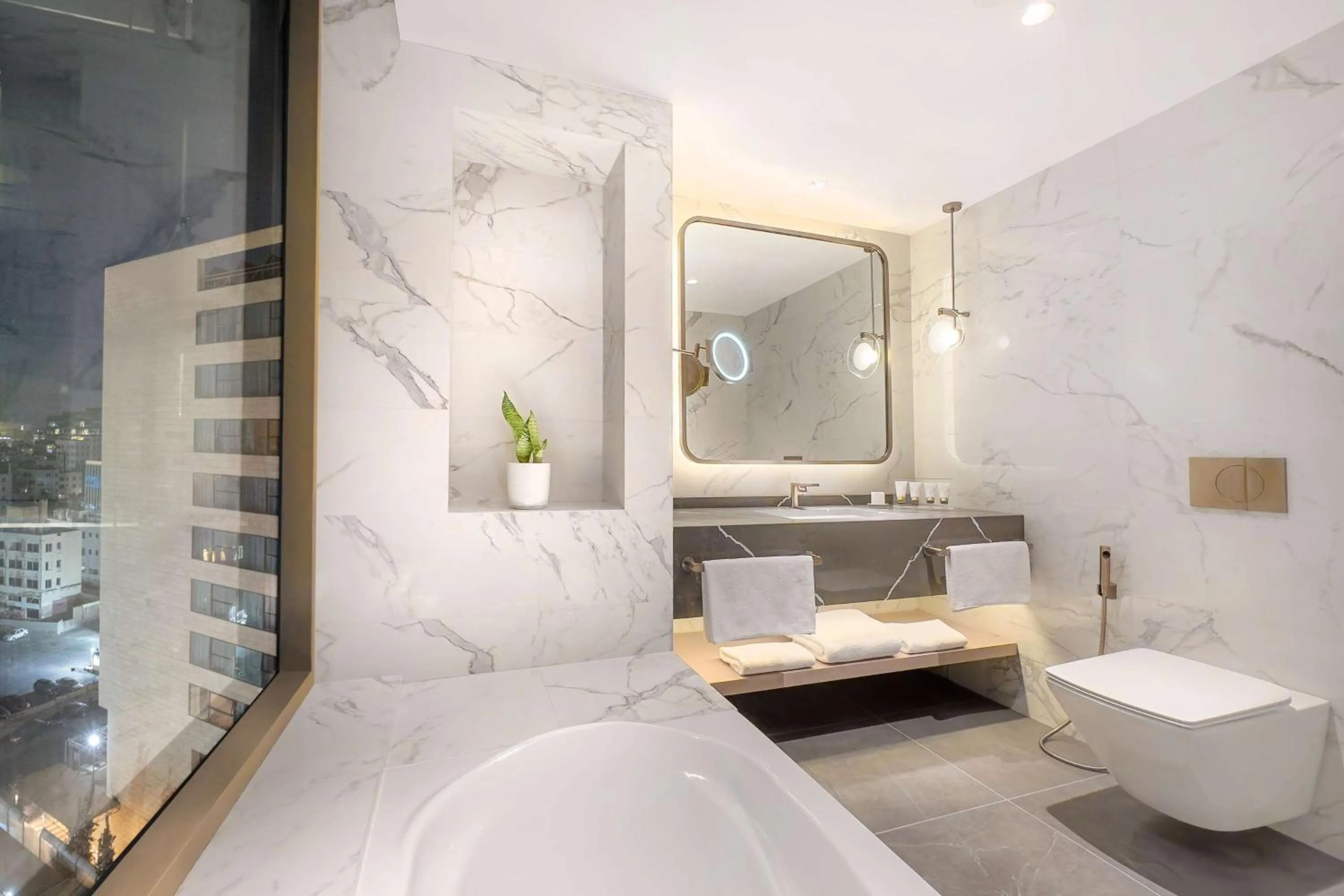 Bathroom in Kempinski Hotel Amman