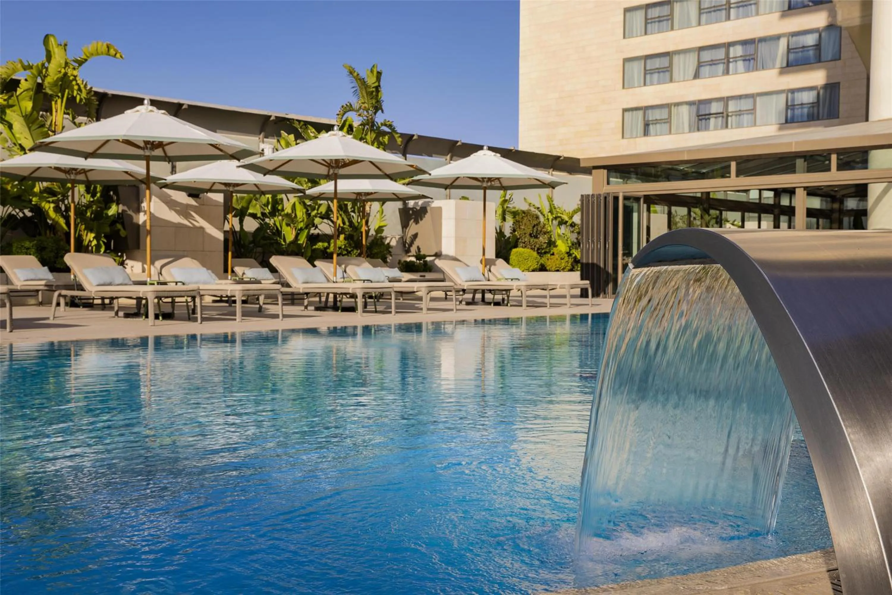 Pool view in Signia by Hilton