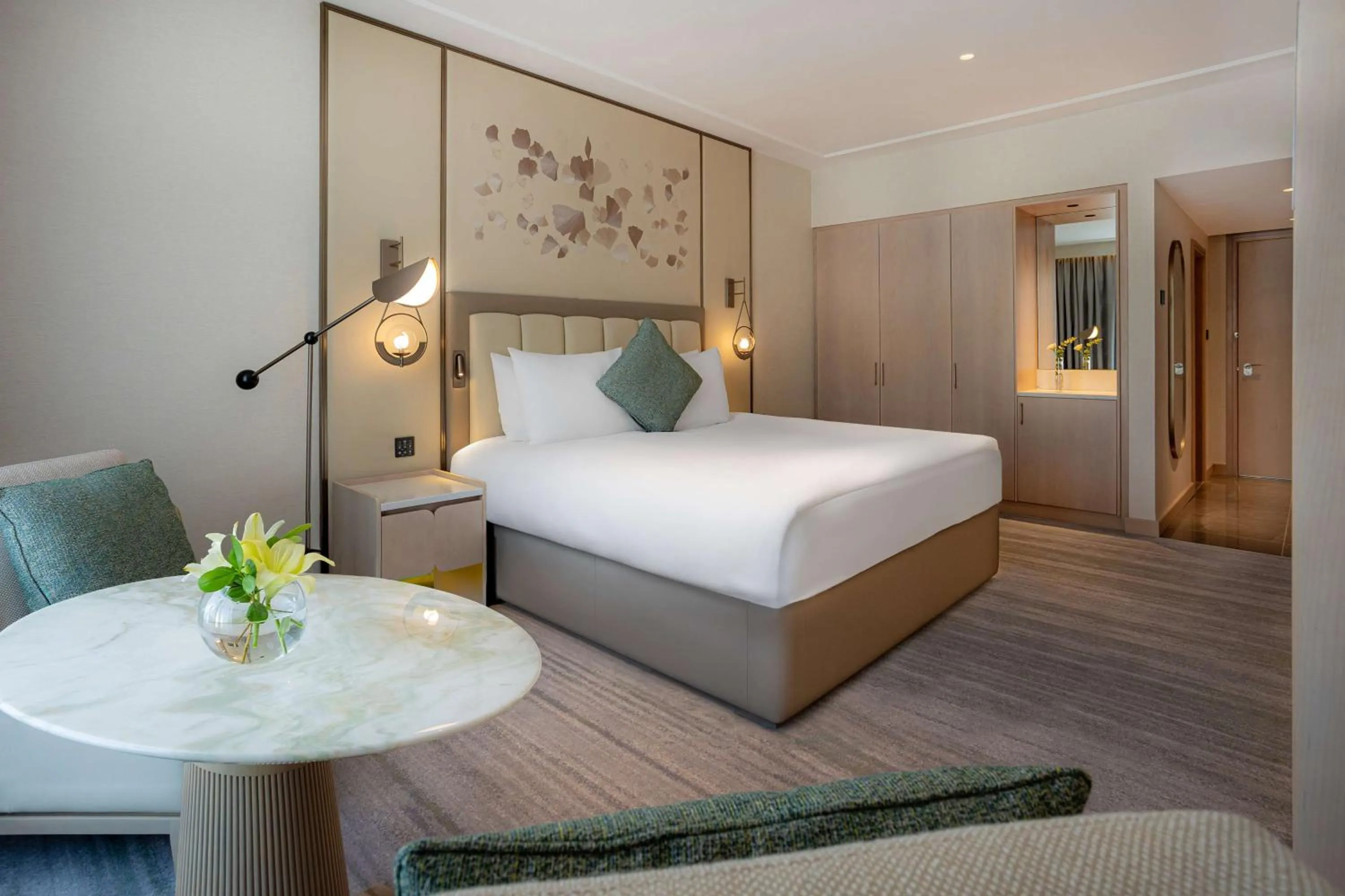 Bed in Kempinski Hotel Amman