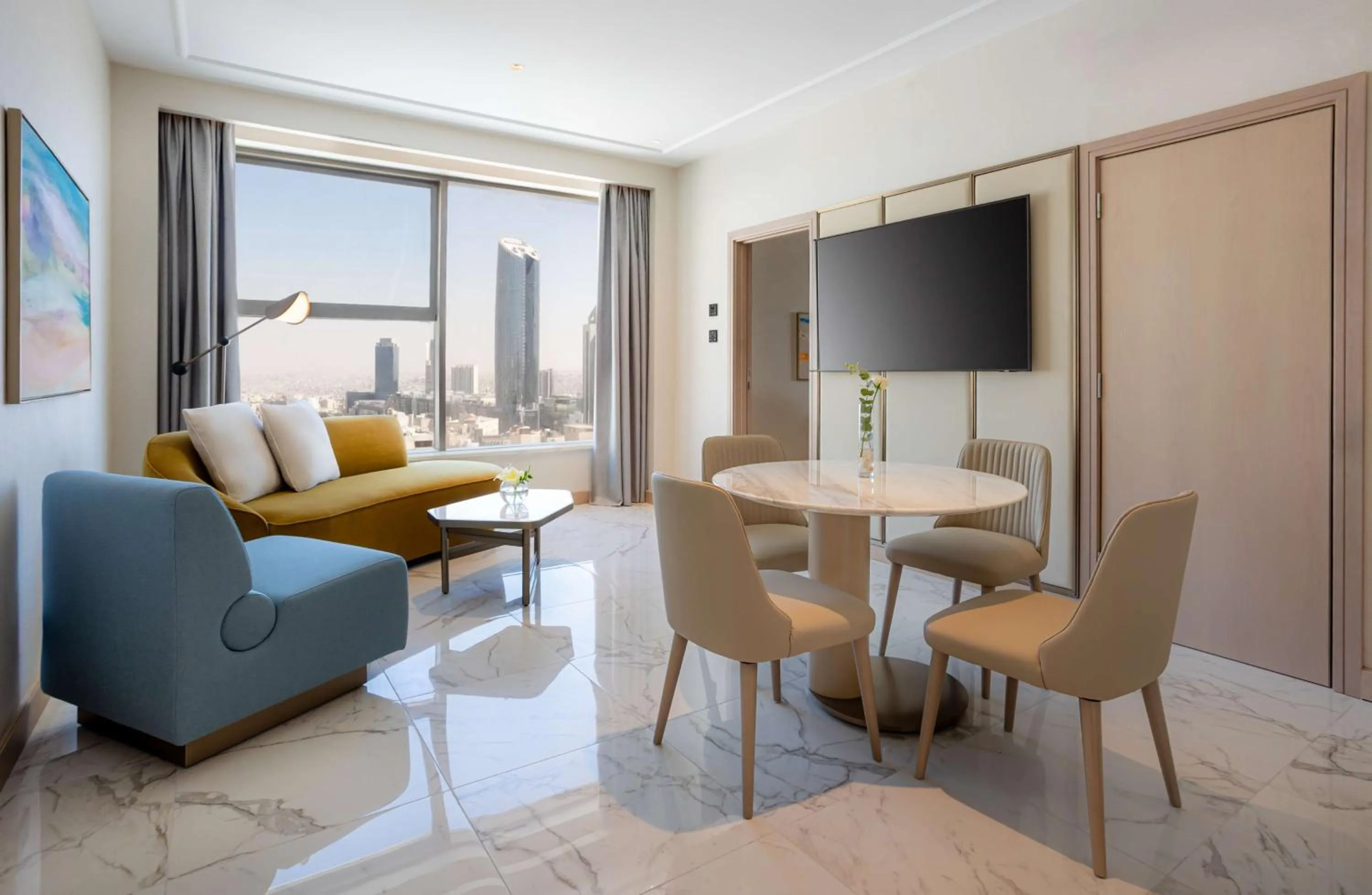 Living room in Kempinski Hotel Amman