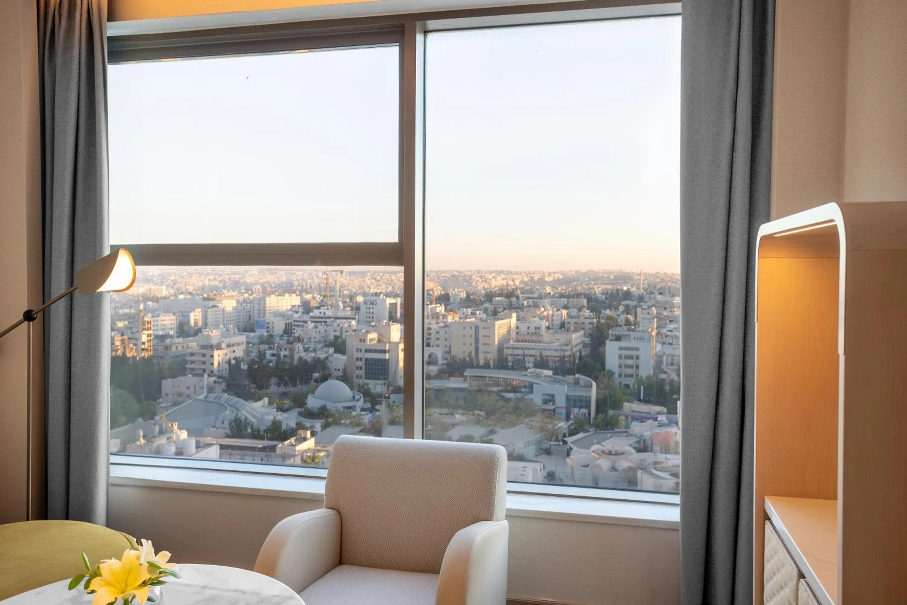 Seating area in Signia by Hilton