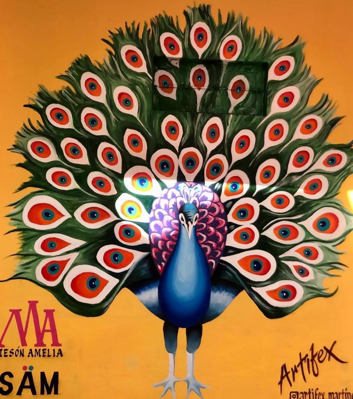 Decorative detail in MESON AMELIA