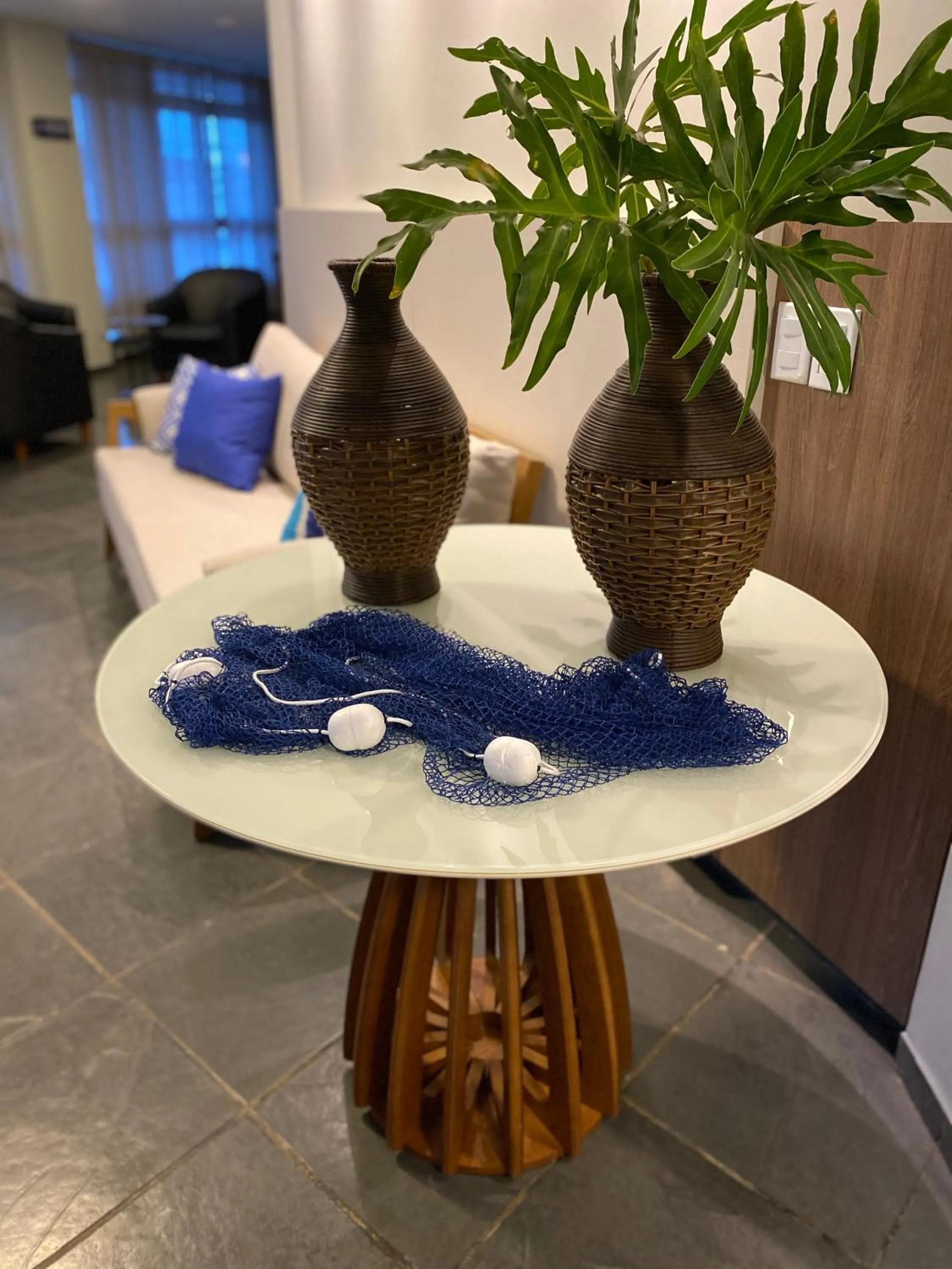 Living room in Hotel Onda Azul