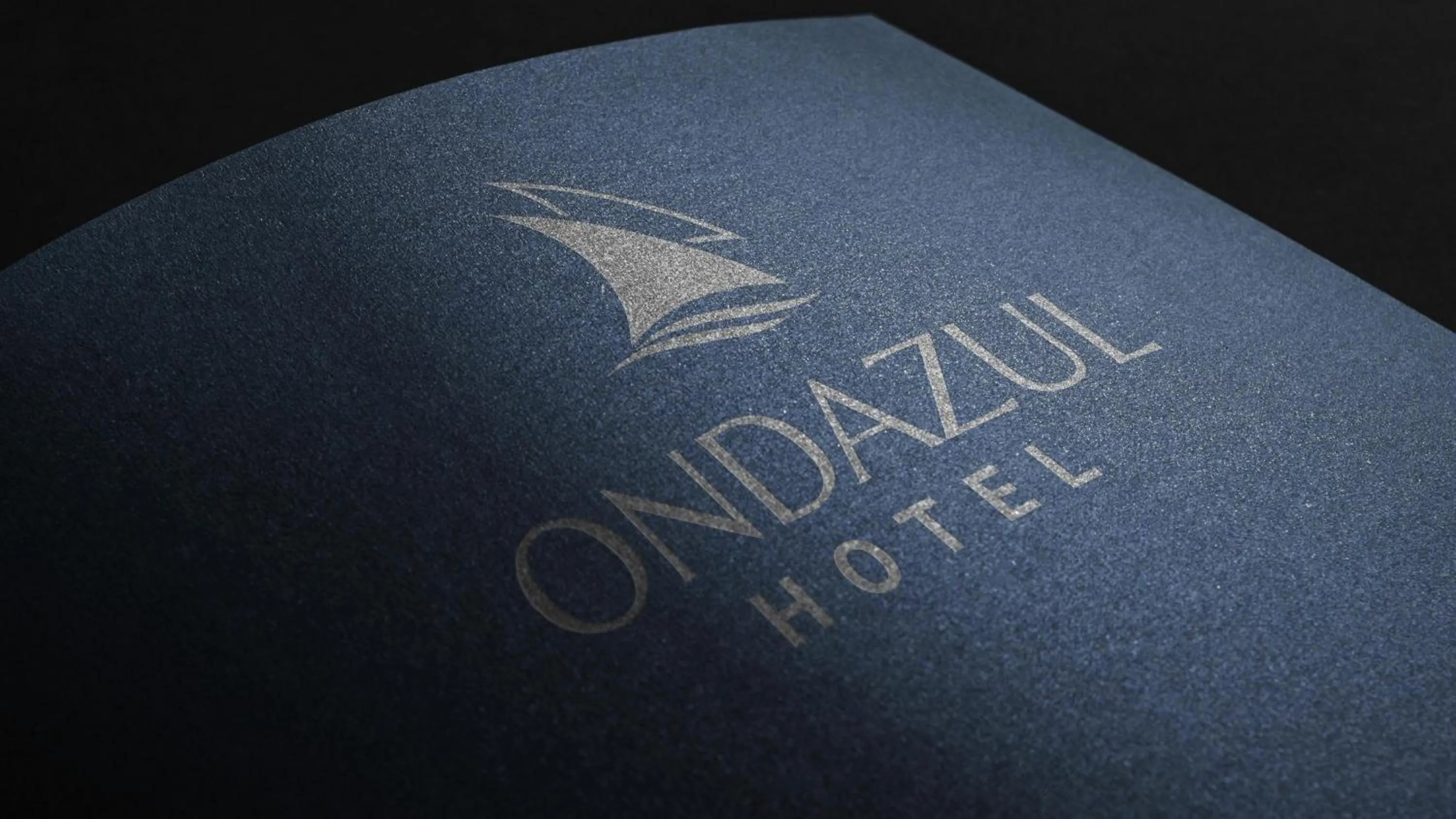 Property logo or sign in Hotel Onda Azul