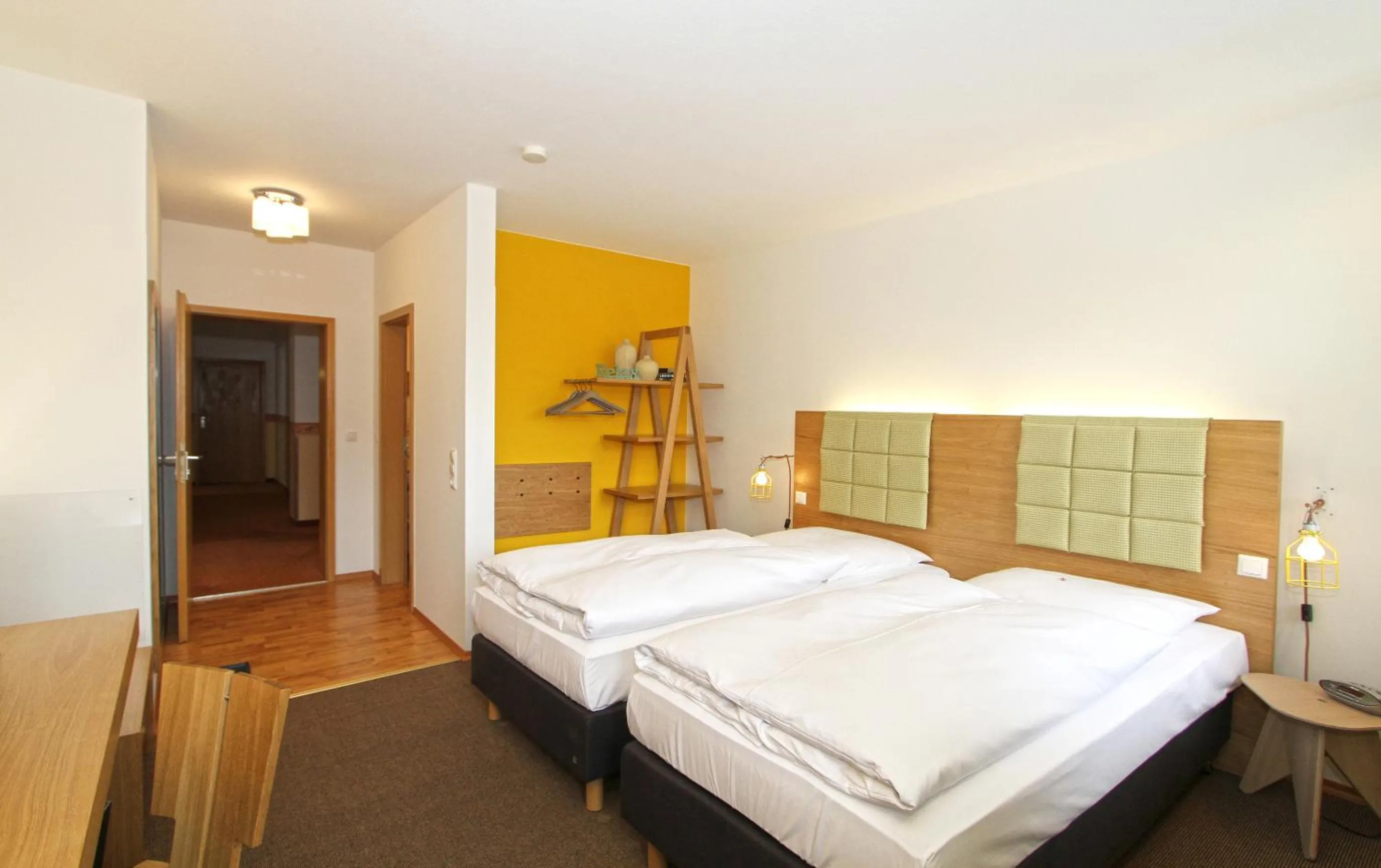 Bed in Hotel Gut Schwaige