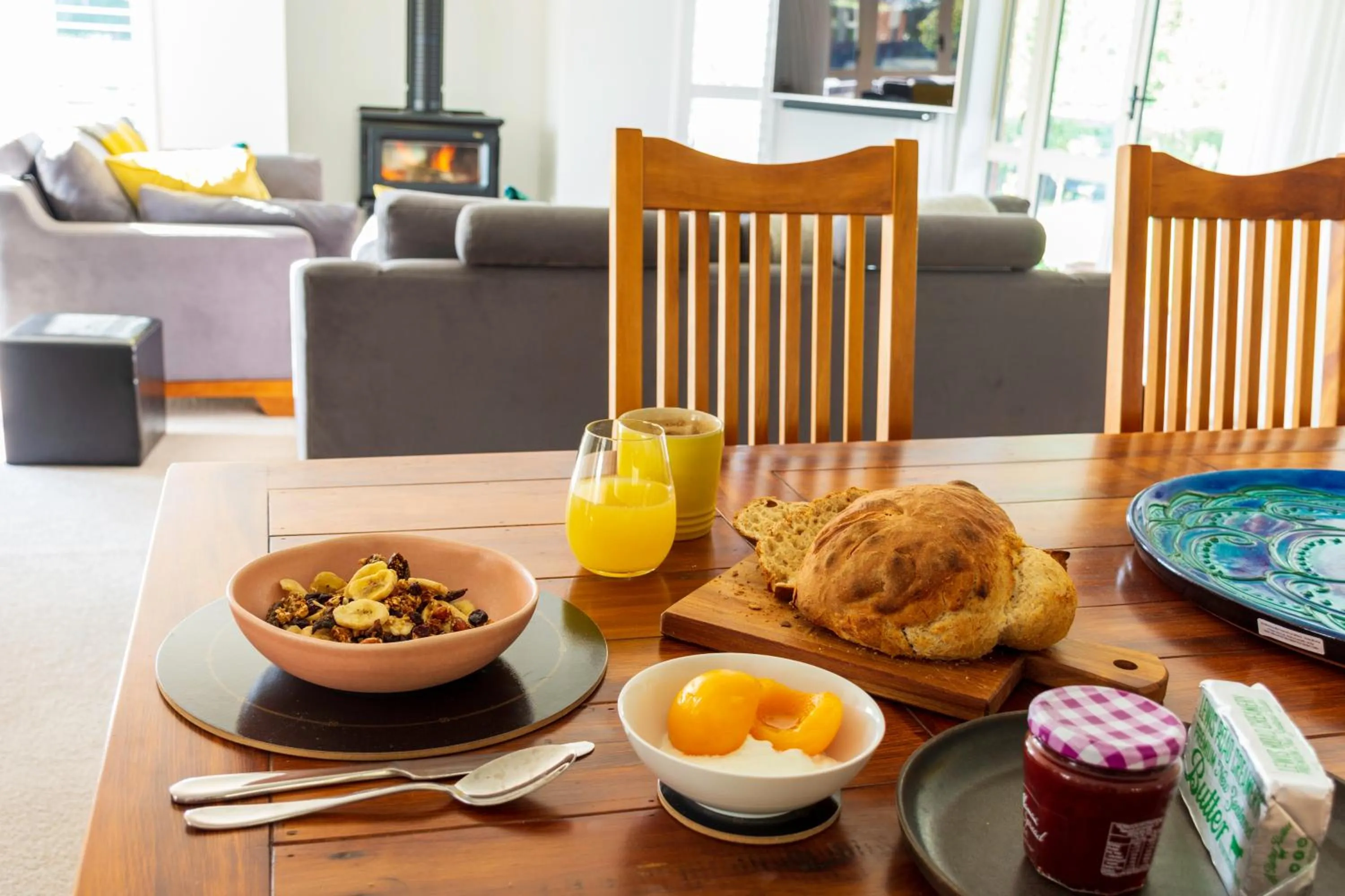 Living room in Gem bed and breakfast