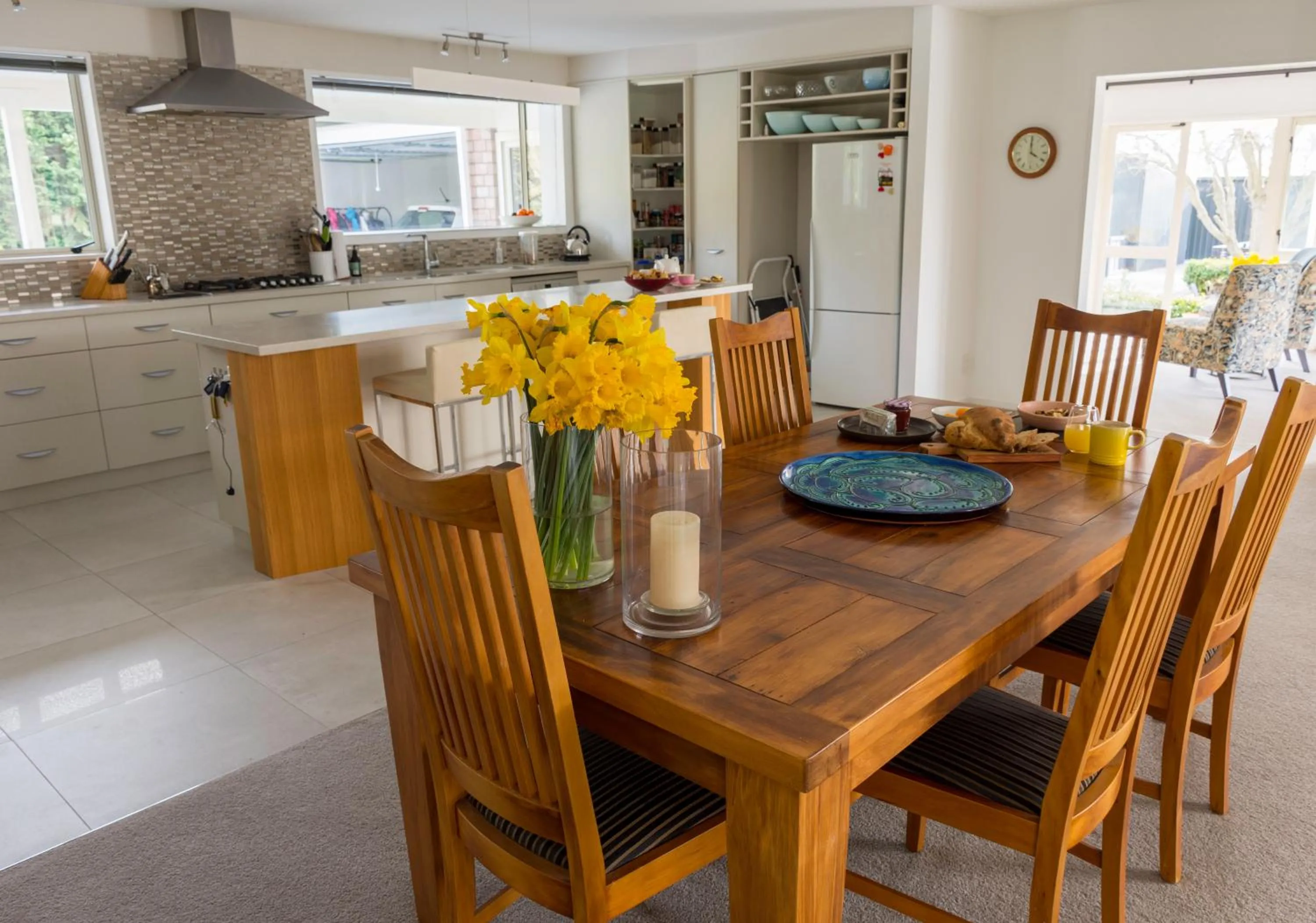 Dining area in Gem bed and breakfast