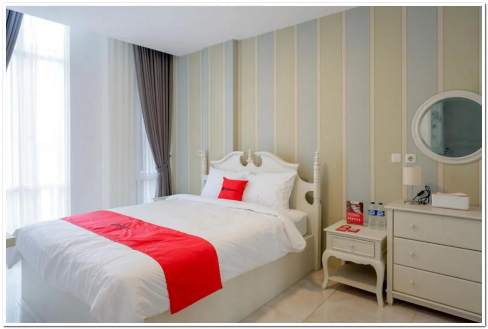 Bed in RedDoorz Plus @ Madukoro Raya Semarang