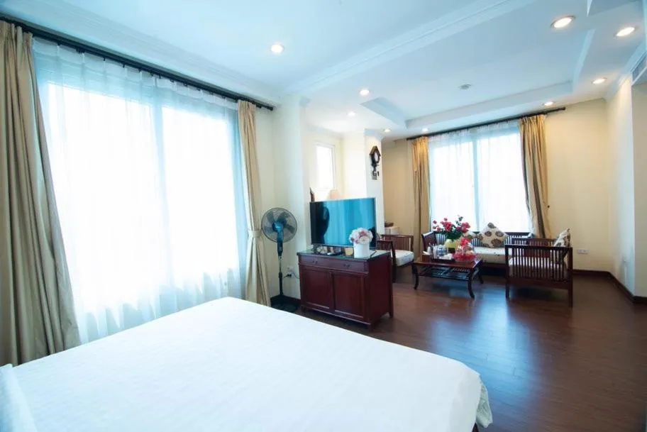 Bed in A25 Hotel - 15 Trần Quốc Toản