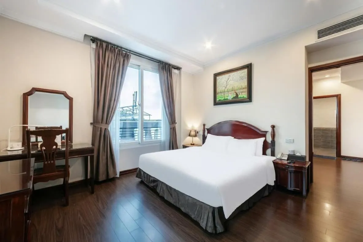 Bed in A25 Hotel - 15 Trần Quốc Toản