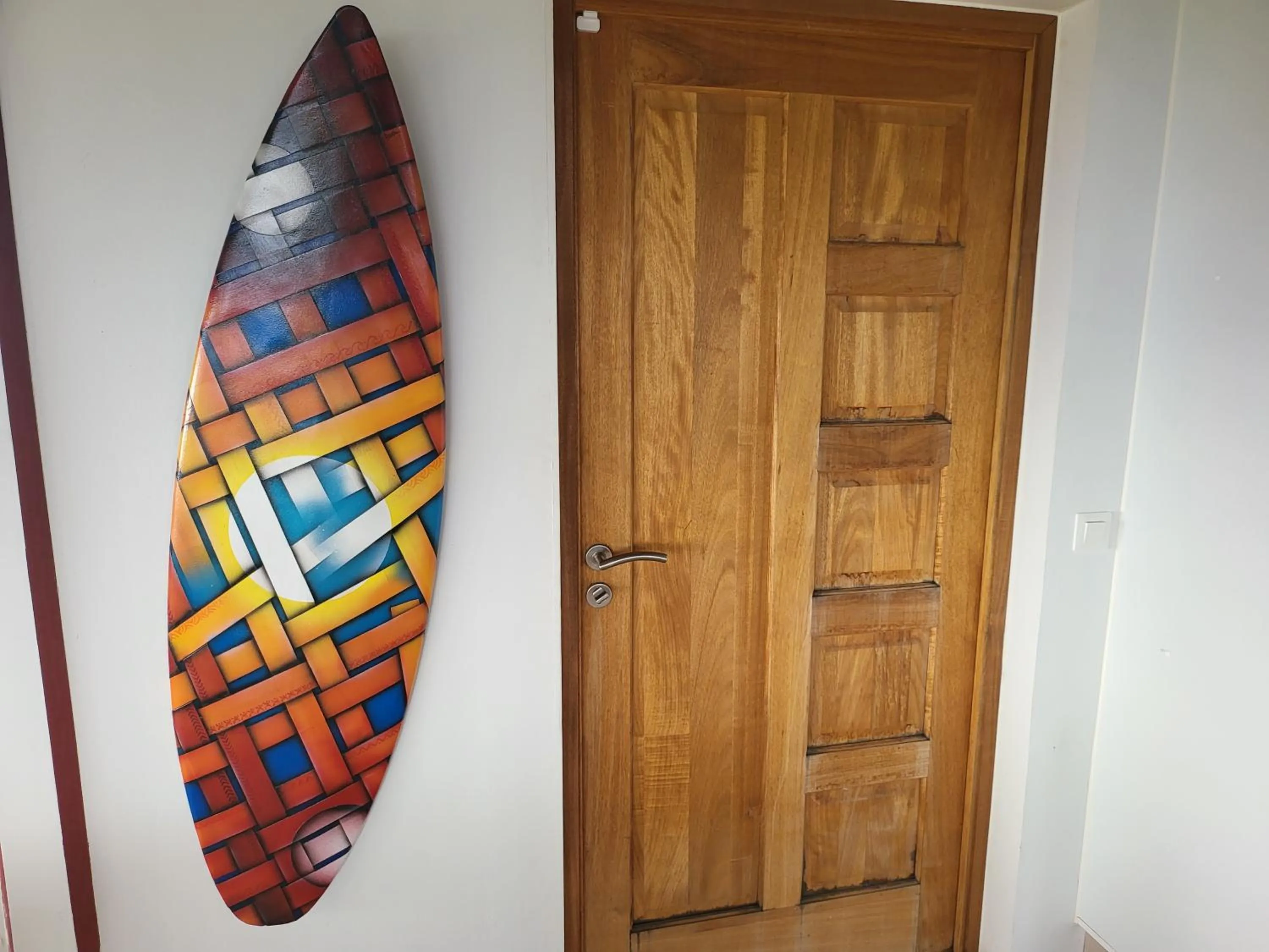 Decorative detail in Jolie Maison Vue Ocean et Moorea