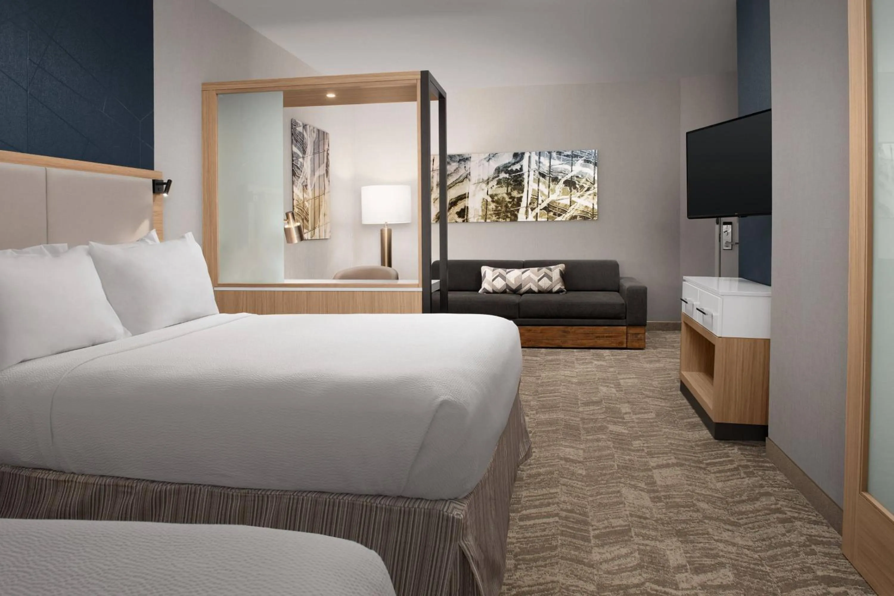 Bedroom, Bed in SpringHill Suites By Marriott Charleston Airport & Convention Center