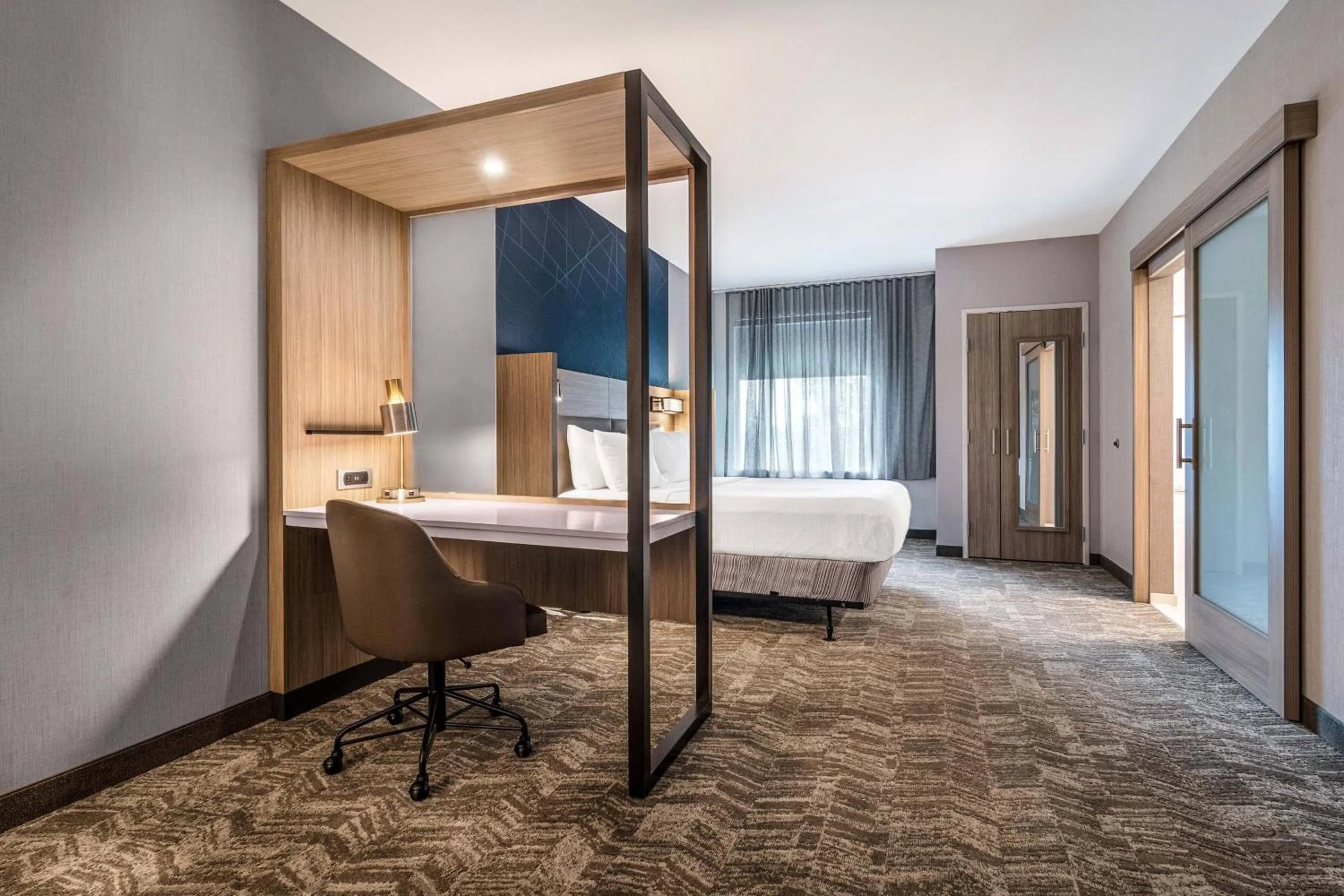 Photo of the whole room, Bed in SpringHill Suites By Marriott Charleston Airport & Convention Center