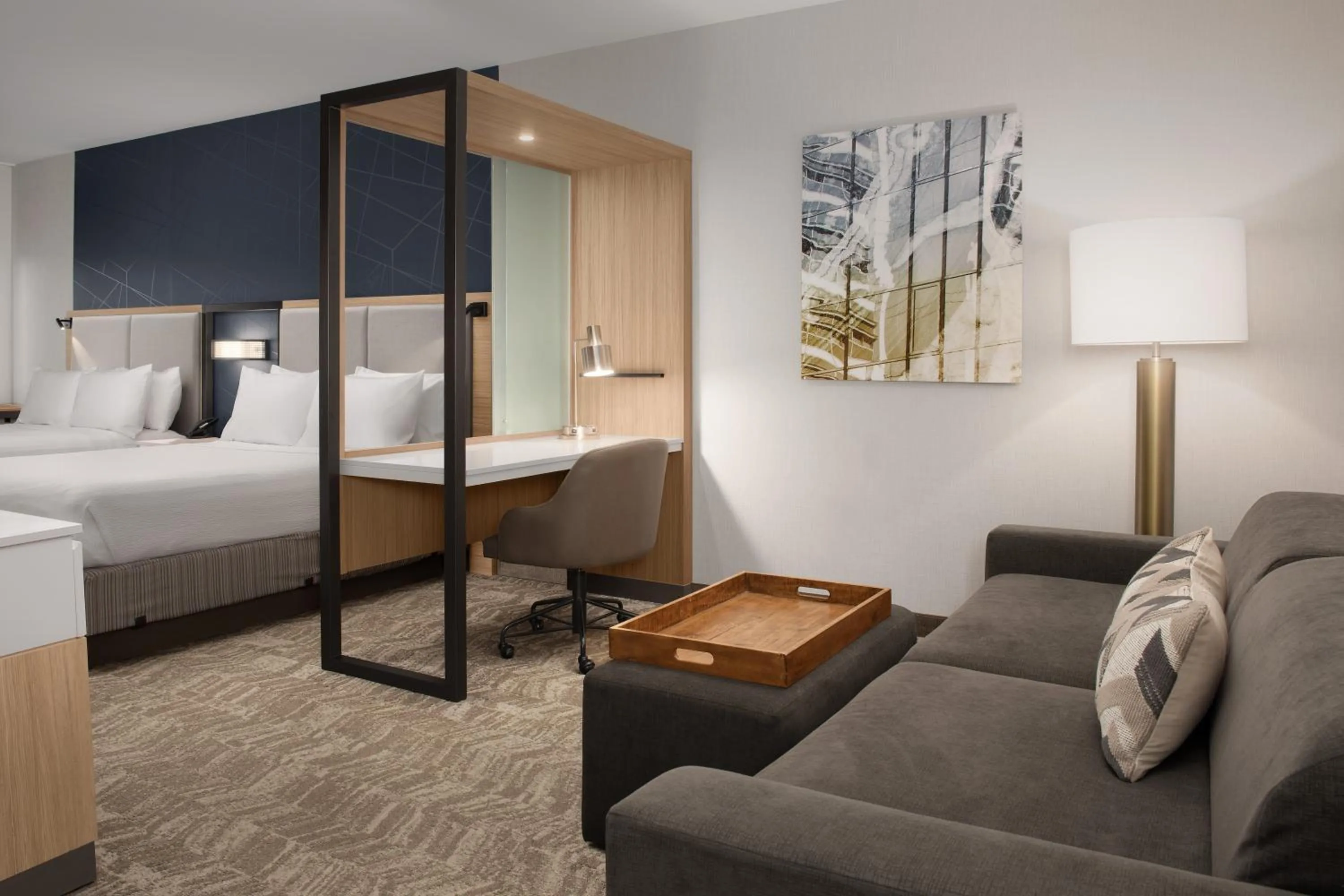 Photo of the whole room, Bed in SpringHill Suites By Marriott Charleston Airport & Convention Center