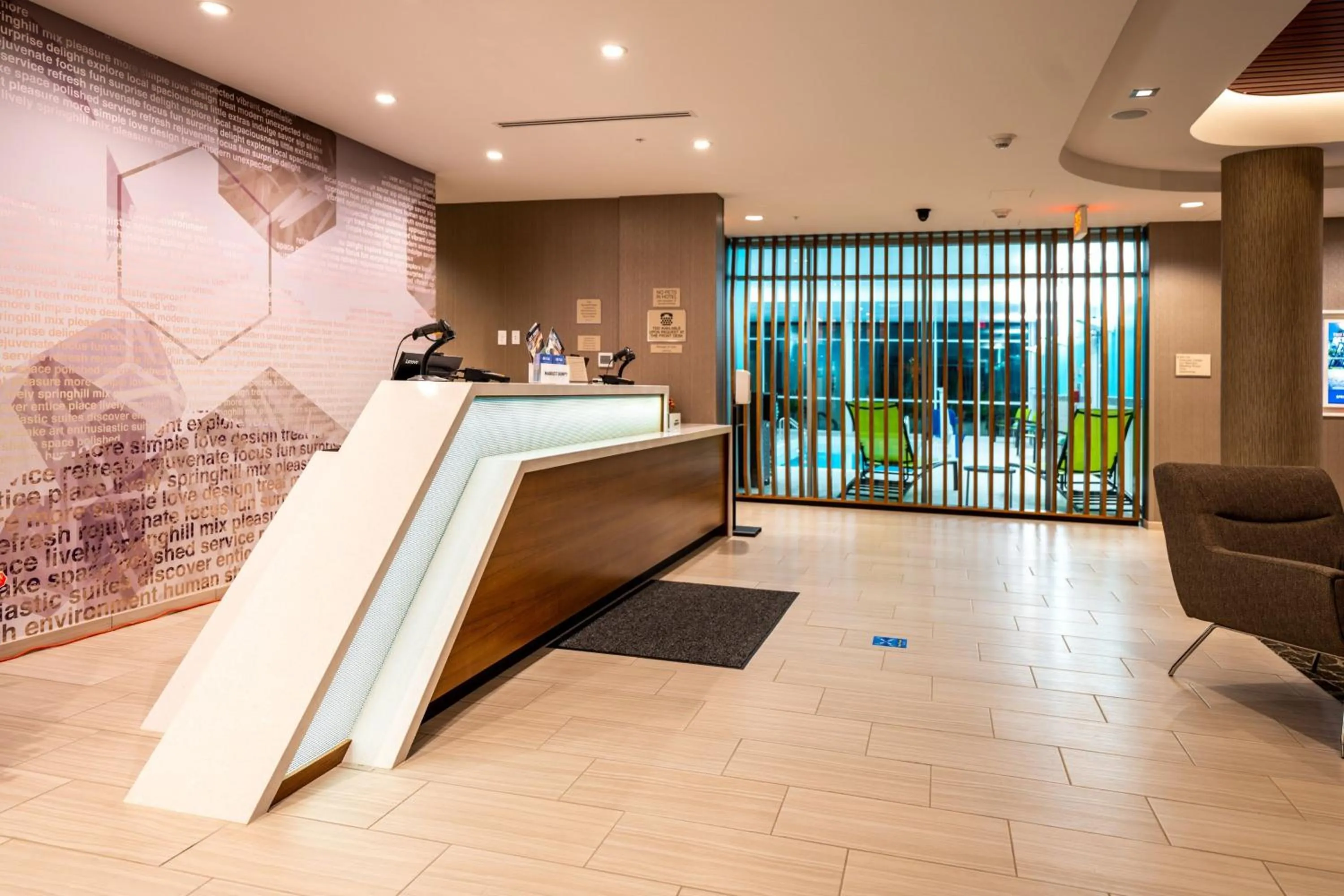 Lobby or reception in SpringHill Suites by Marriott Kenosha