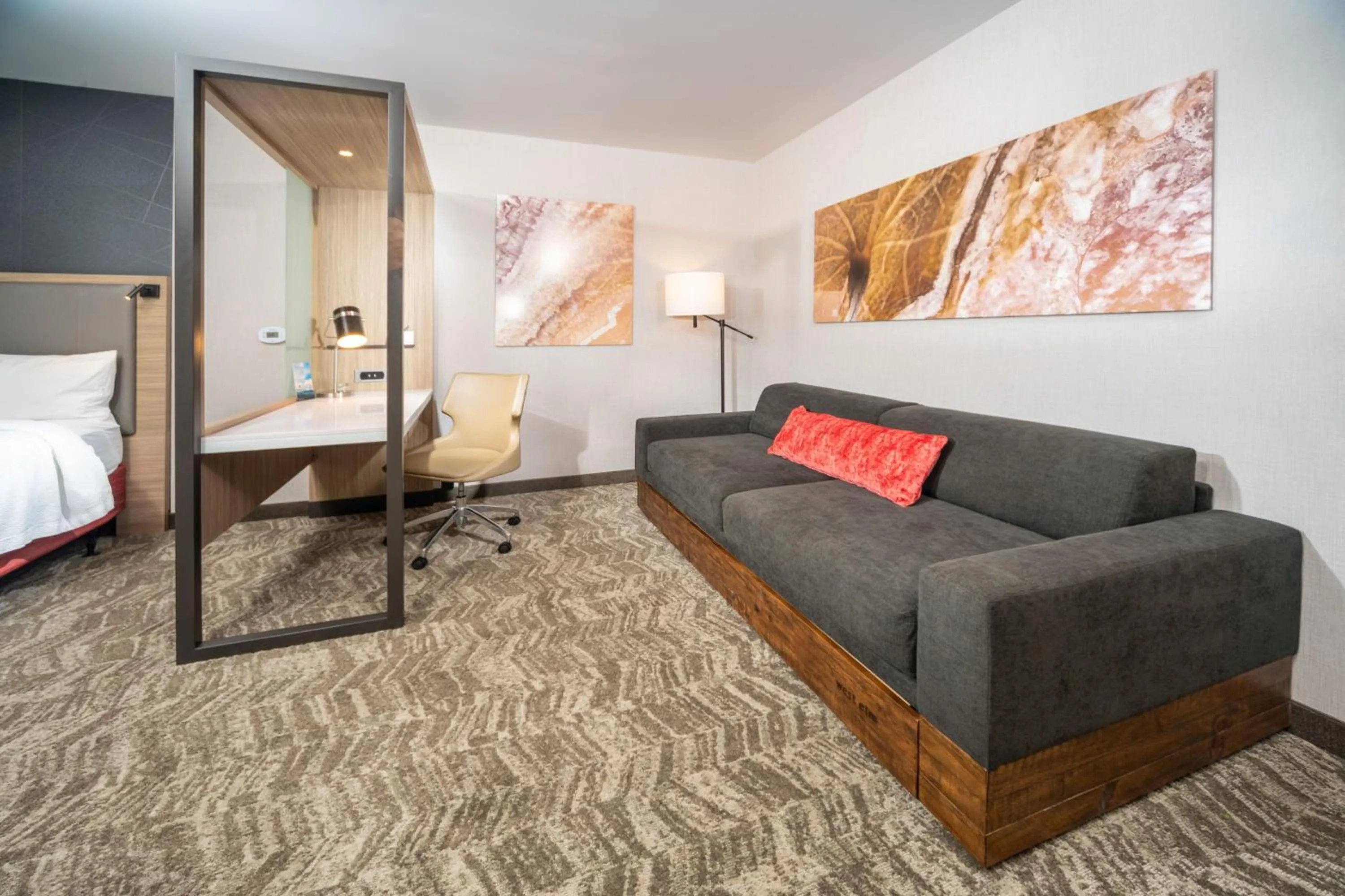 Photo of the whole room, Bed in SpringHill Suites by Marriott Kenosha