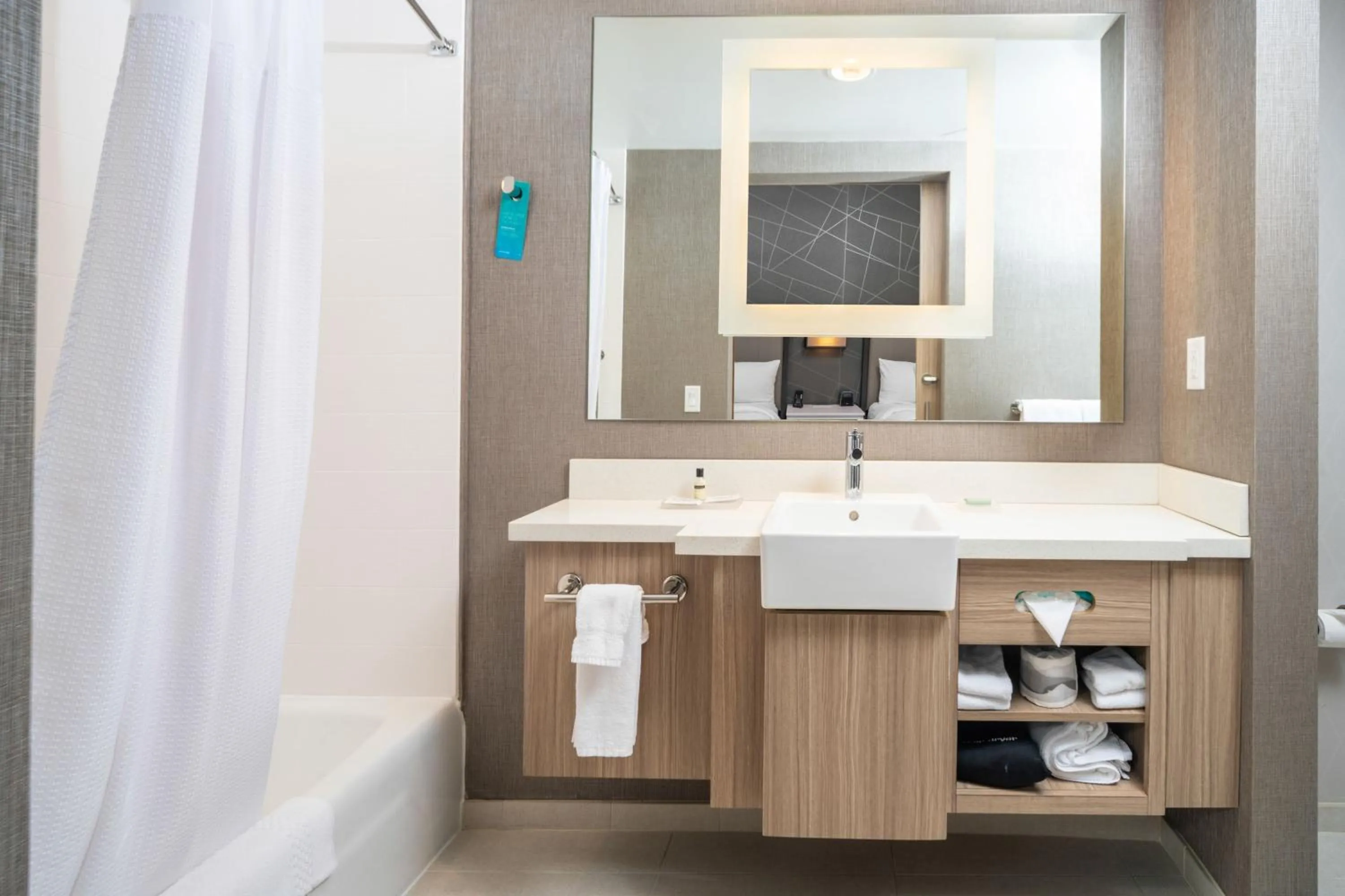 Bathroom in SpringHill Suites by Marriott Kenosha