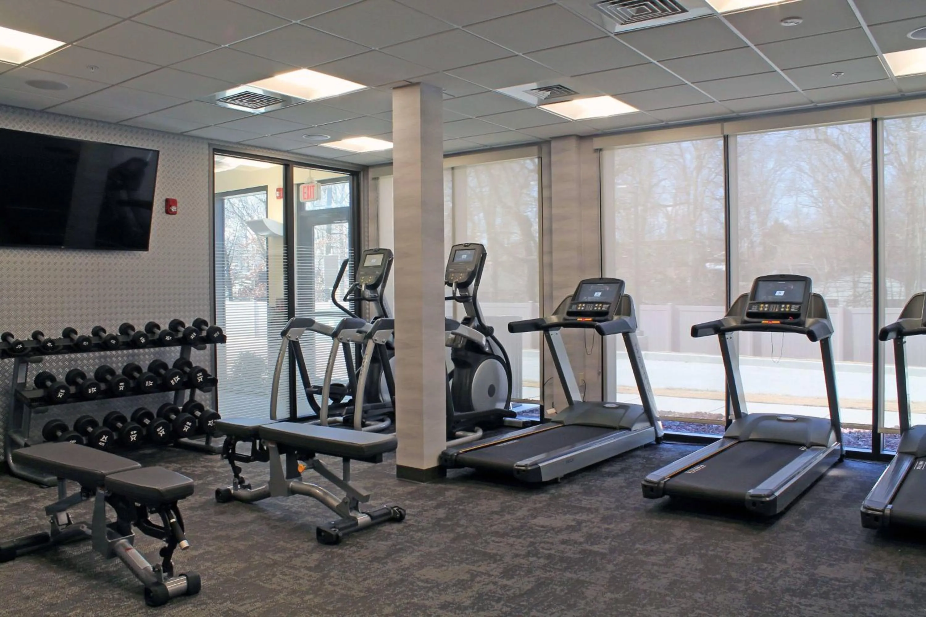 Fitness centre/facilities in Fairfield by Marriott Inn & Suites St Louis South
