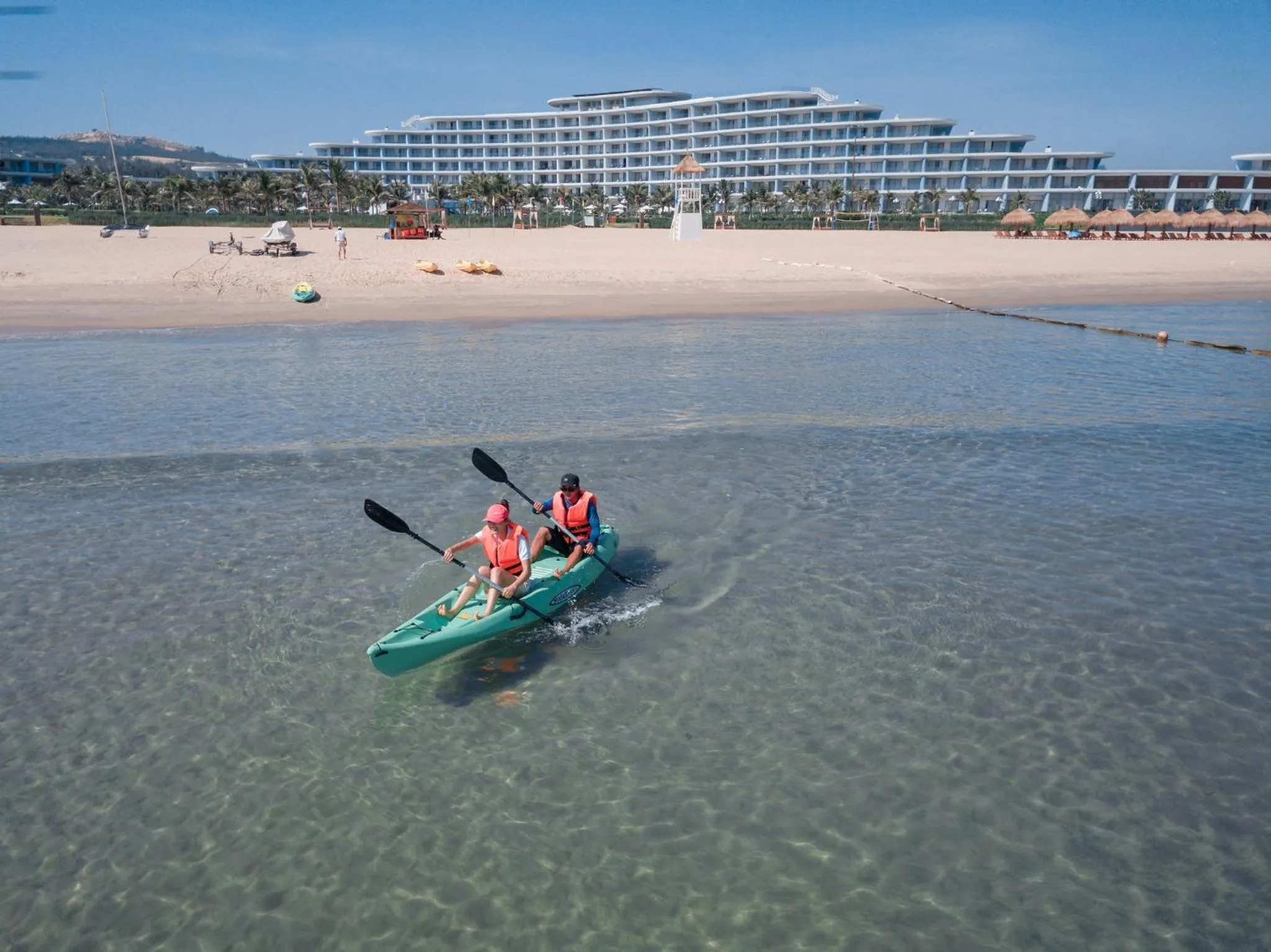Canoeing in FLC Grand Hotel Quy Nhon