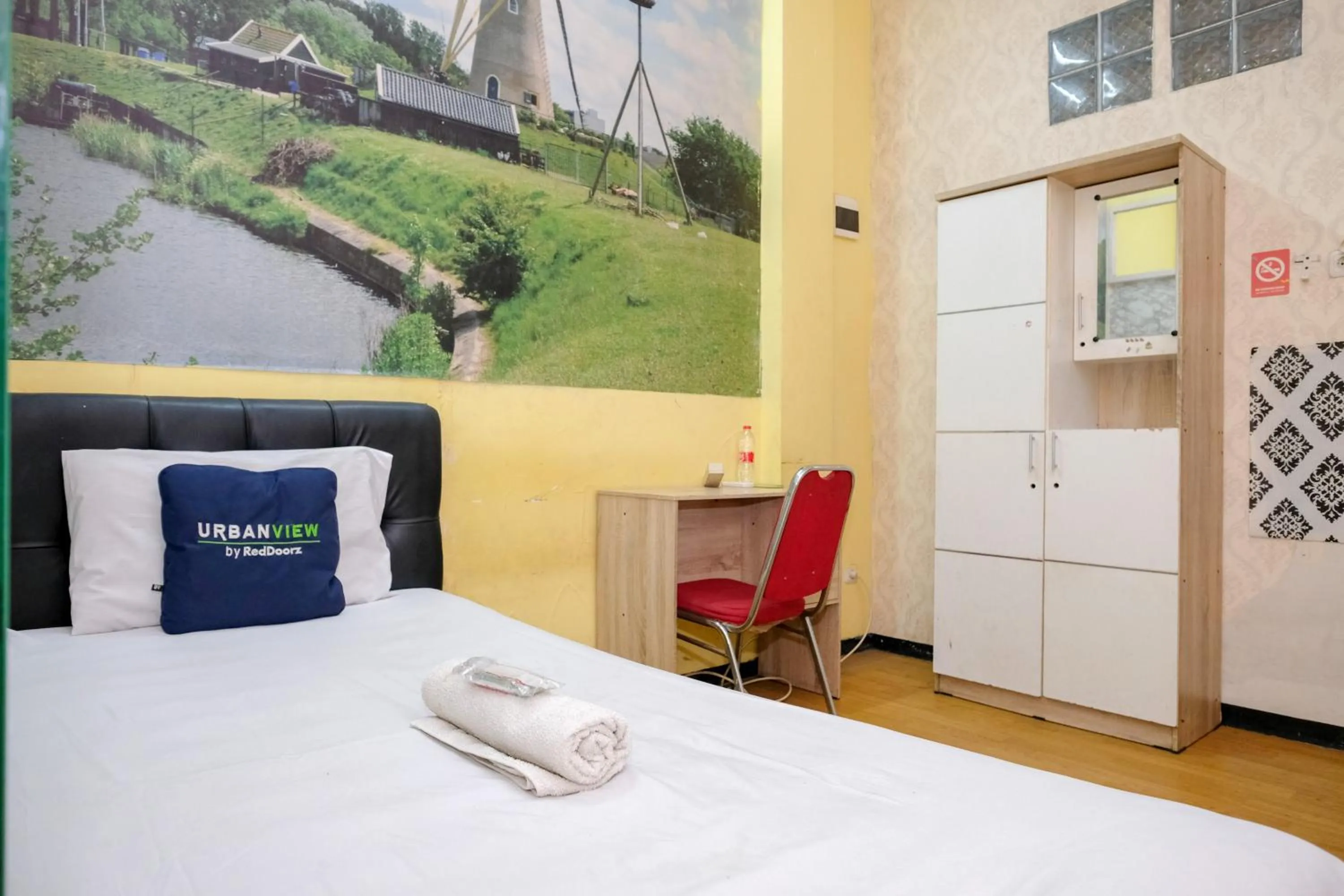 Bedroom, Bed in Urbanview Hotel Gangnam near Mall Olympic Garden