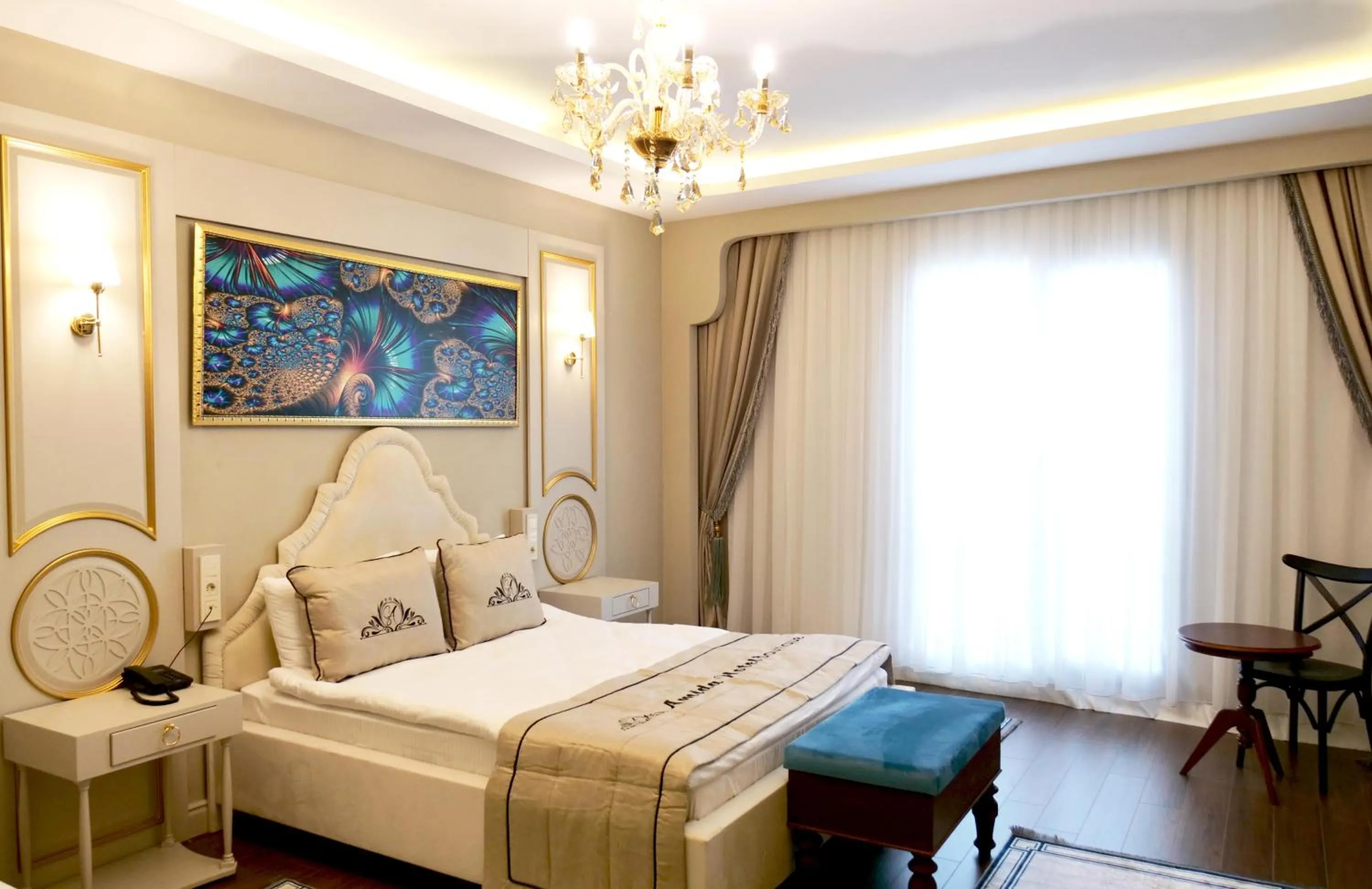 Bed in Amida Boutique Otel