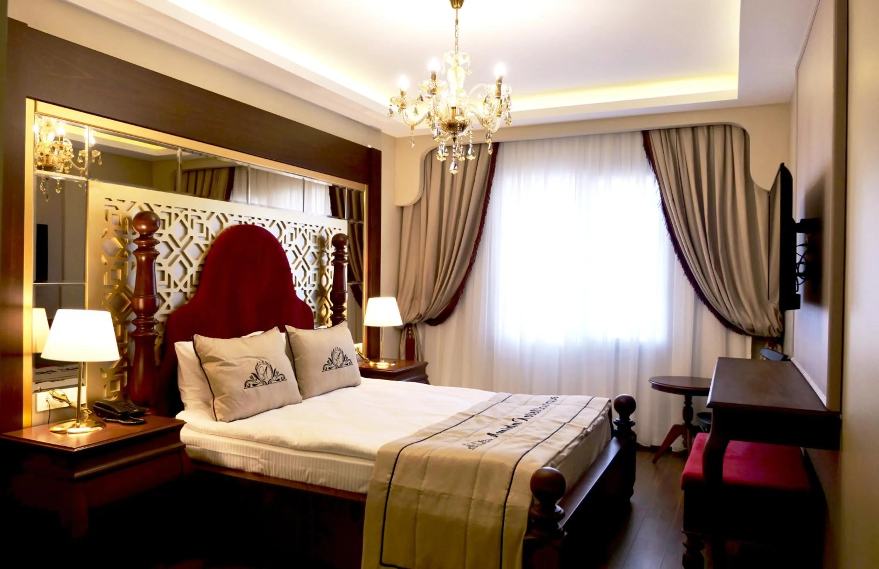 Bed in Amida Boutique Otel