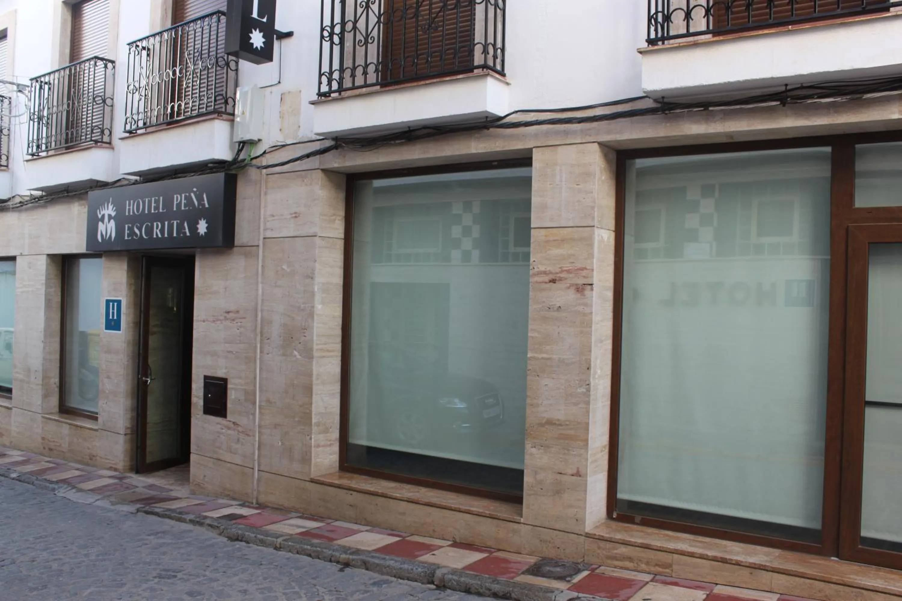 Facade/entrance in Hotel Peña Escrita