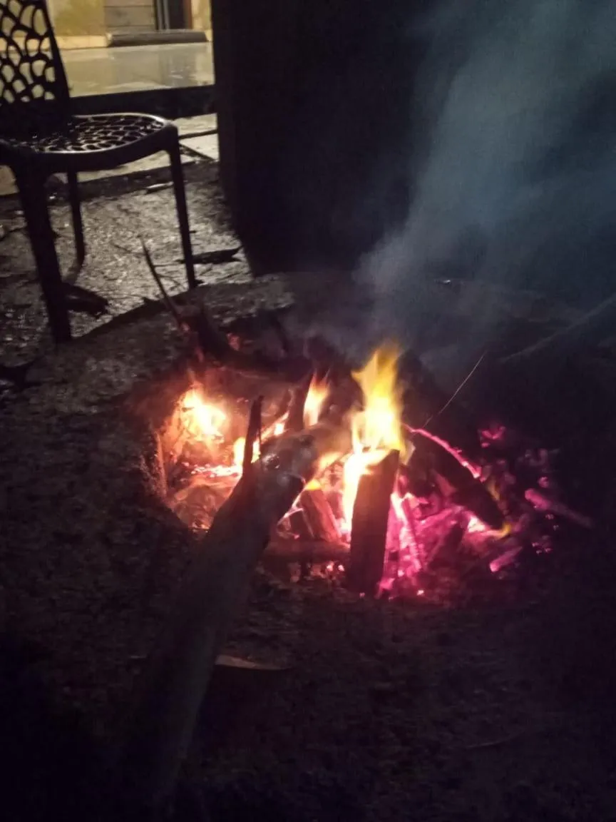 BBQ facilities in Stone shelter