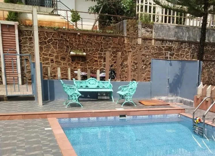 Swimming pool in Stone shelter