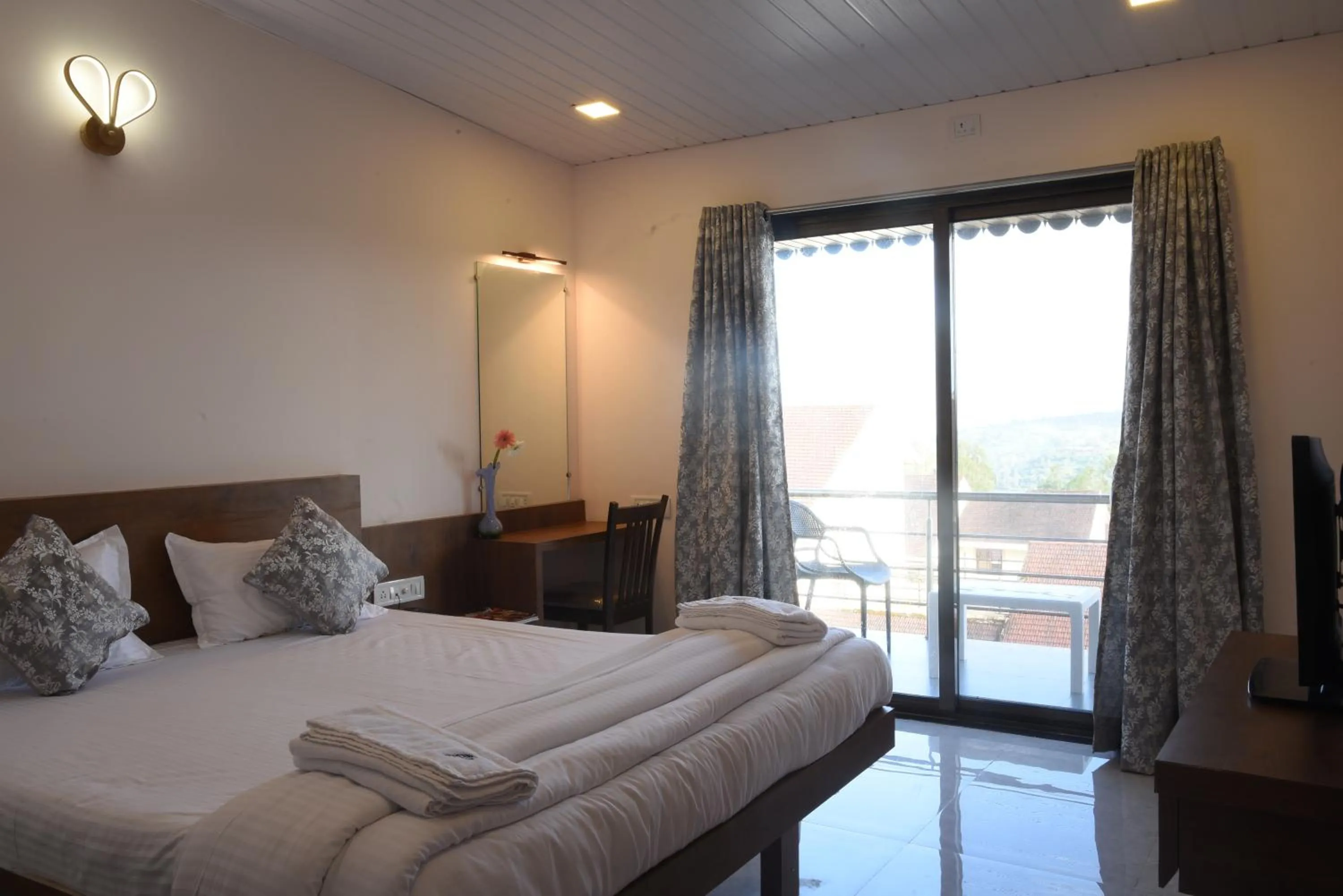 Bed in Stone shelter