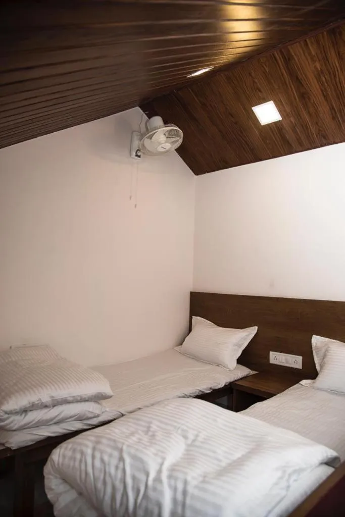 Family, Bed in Stone shelter