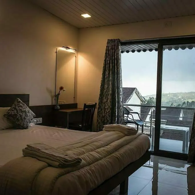 Bed in Stone shelter