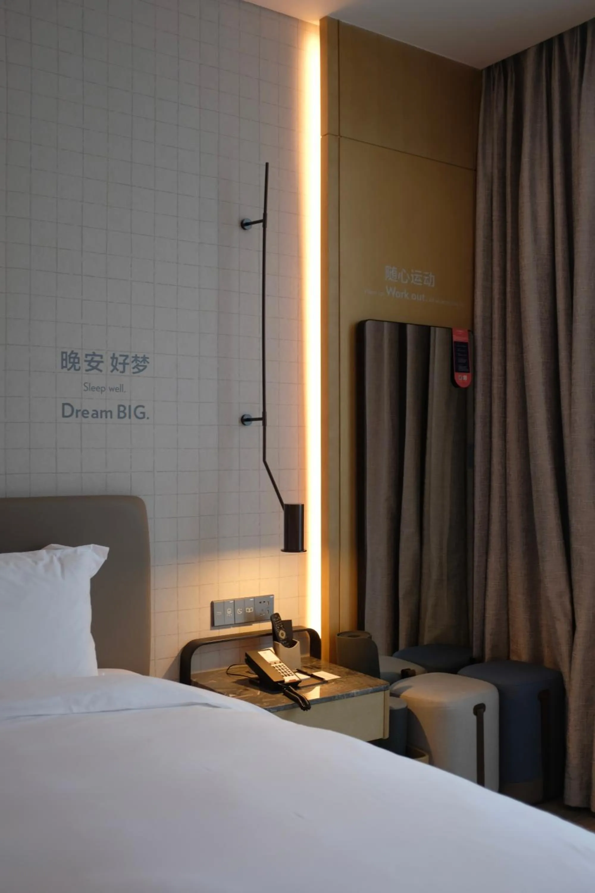 Fitness centre/facilities, Bed in EVEN Hotel Shenzhen Nanshan by IHG