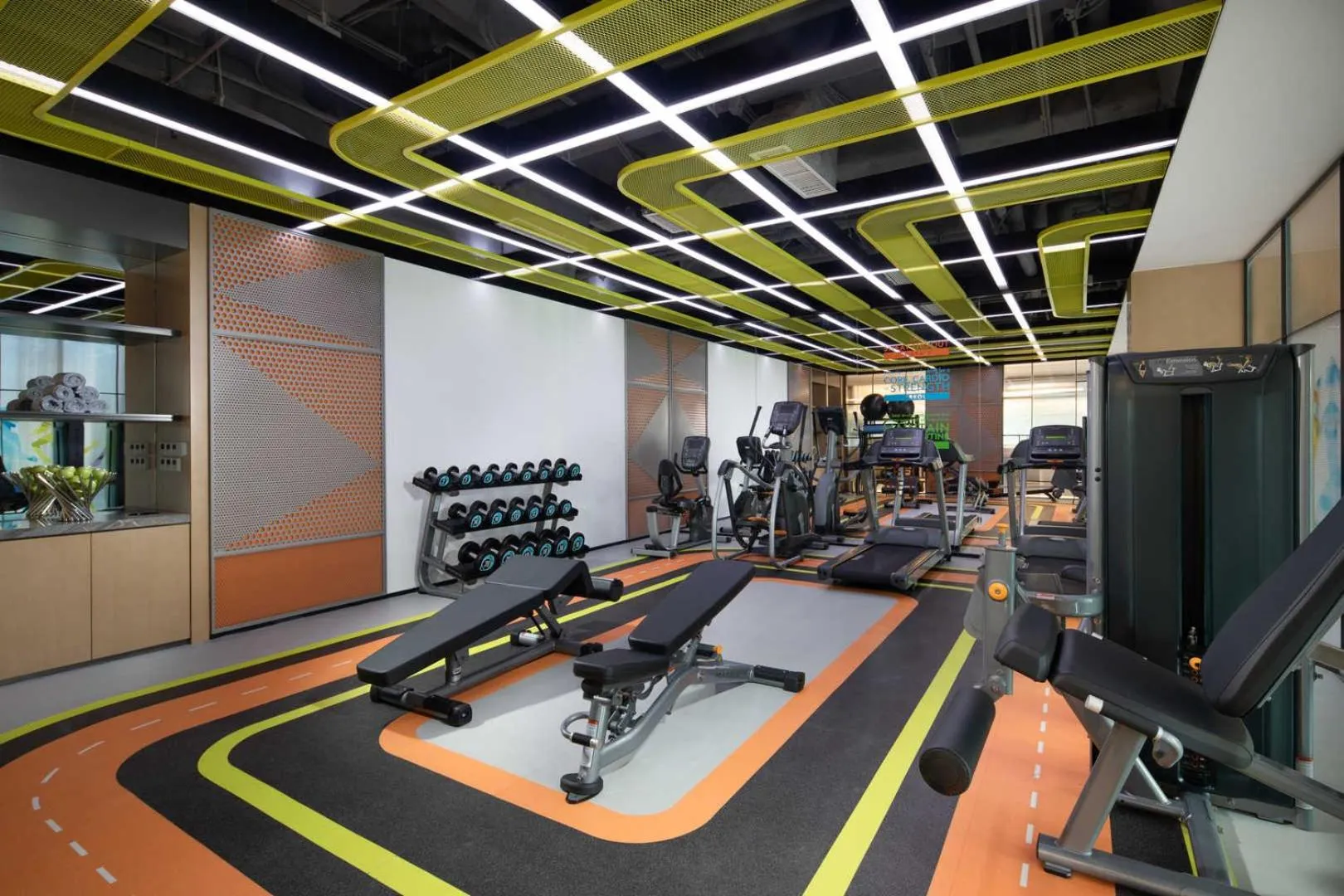 Fitness centre/facilities in EVEN Hotel Shenzhen Nanshan by IHG
