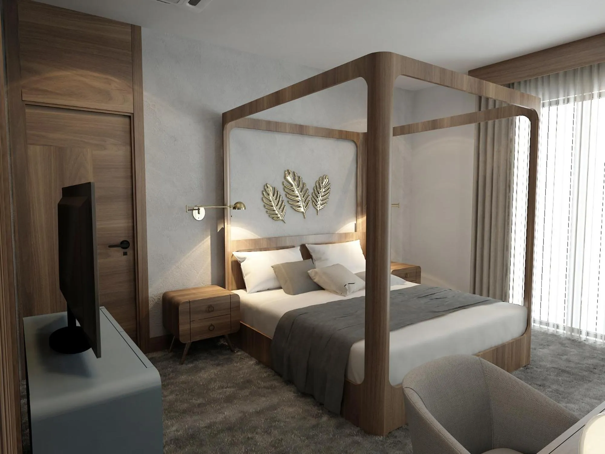 Bedroom, Bed in BN Hotel Thermal & Wellness