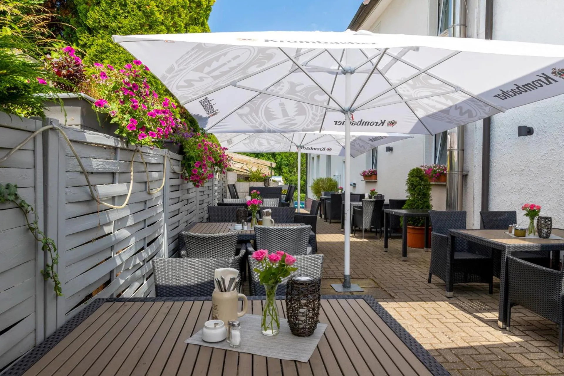 Balcony/Terrace in Landhotel Zum Niestetal