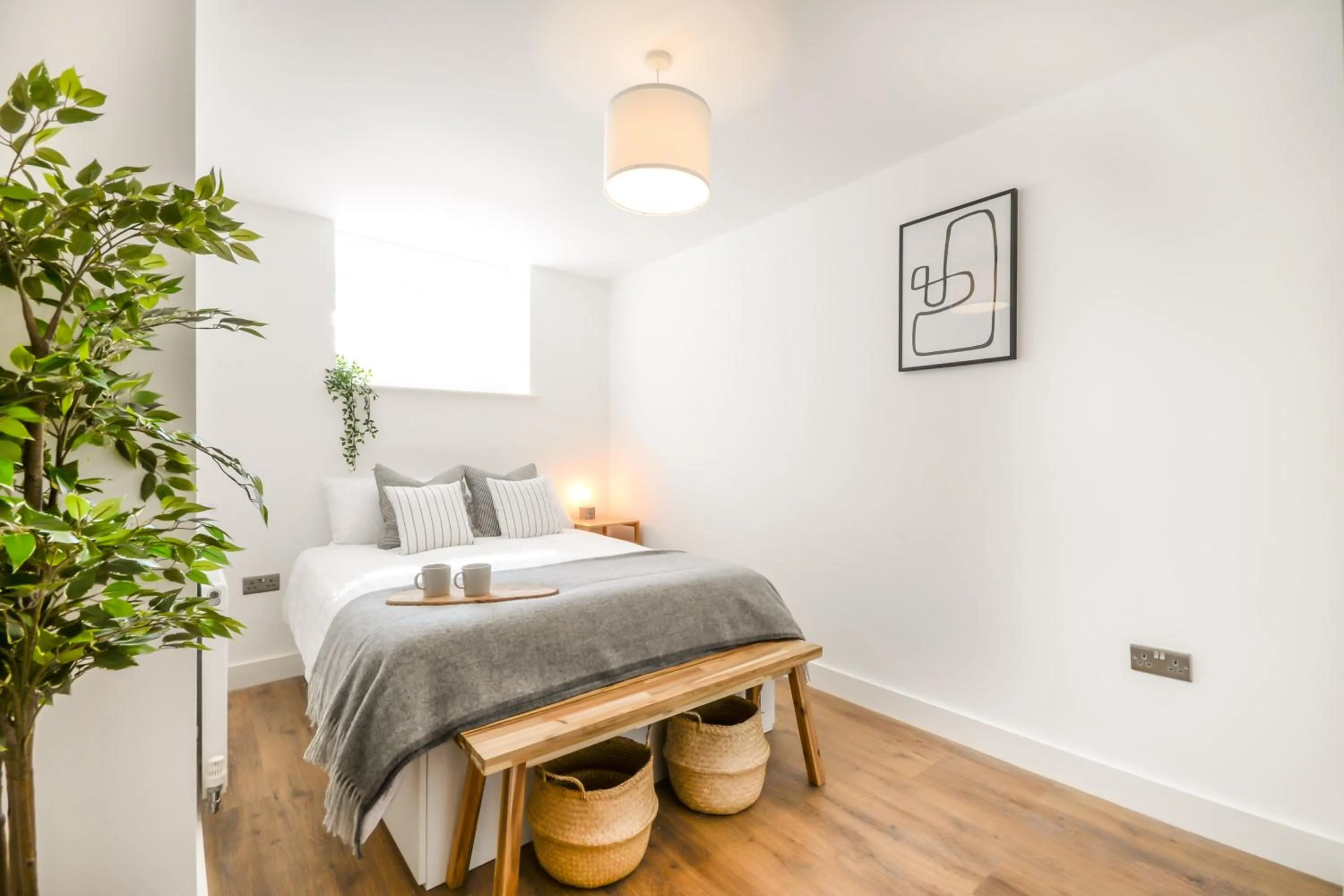 Bed in Concorde House Luxury Apartments - Chester