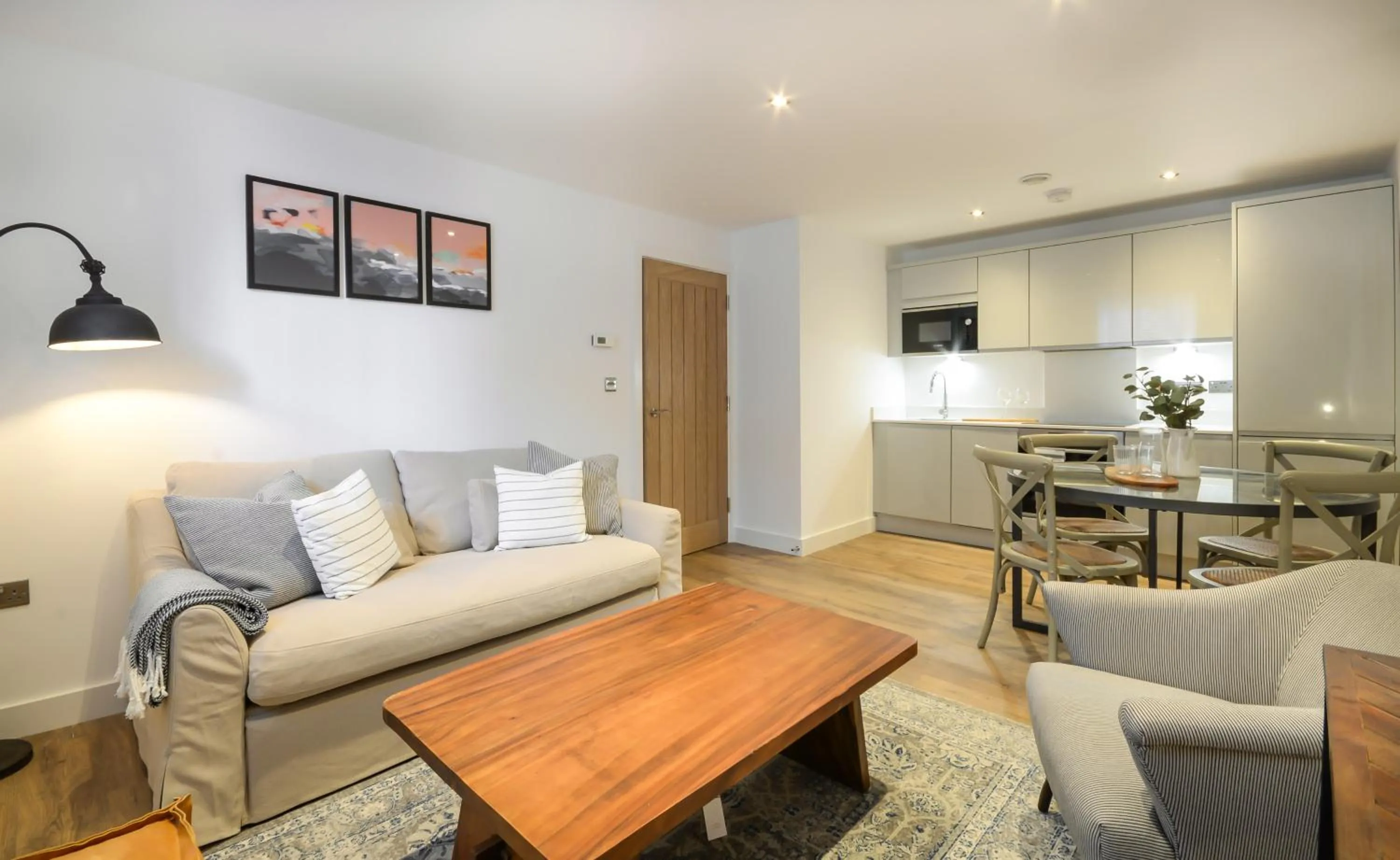 Living room in Concorde House Luxury Apartments - Chester