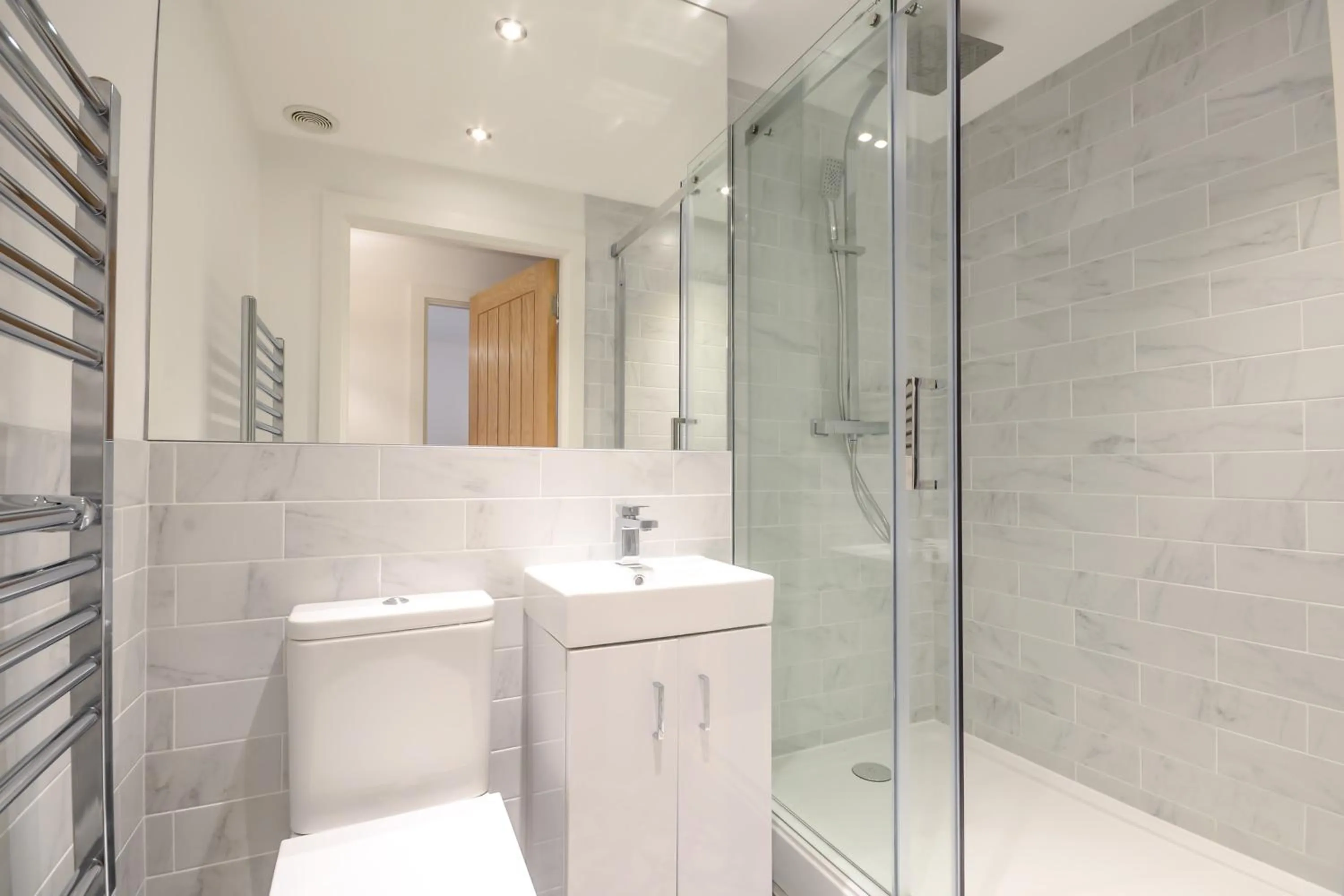 Shower in Concorde House Luxury Apartments - Chester