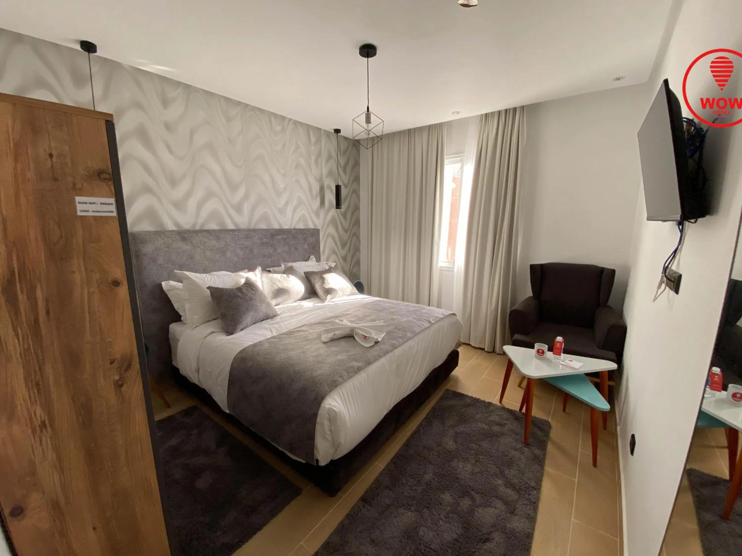 Bedroom, Bed in Hotel WOW