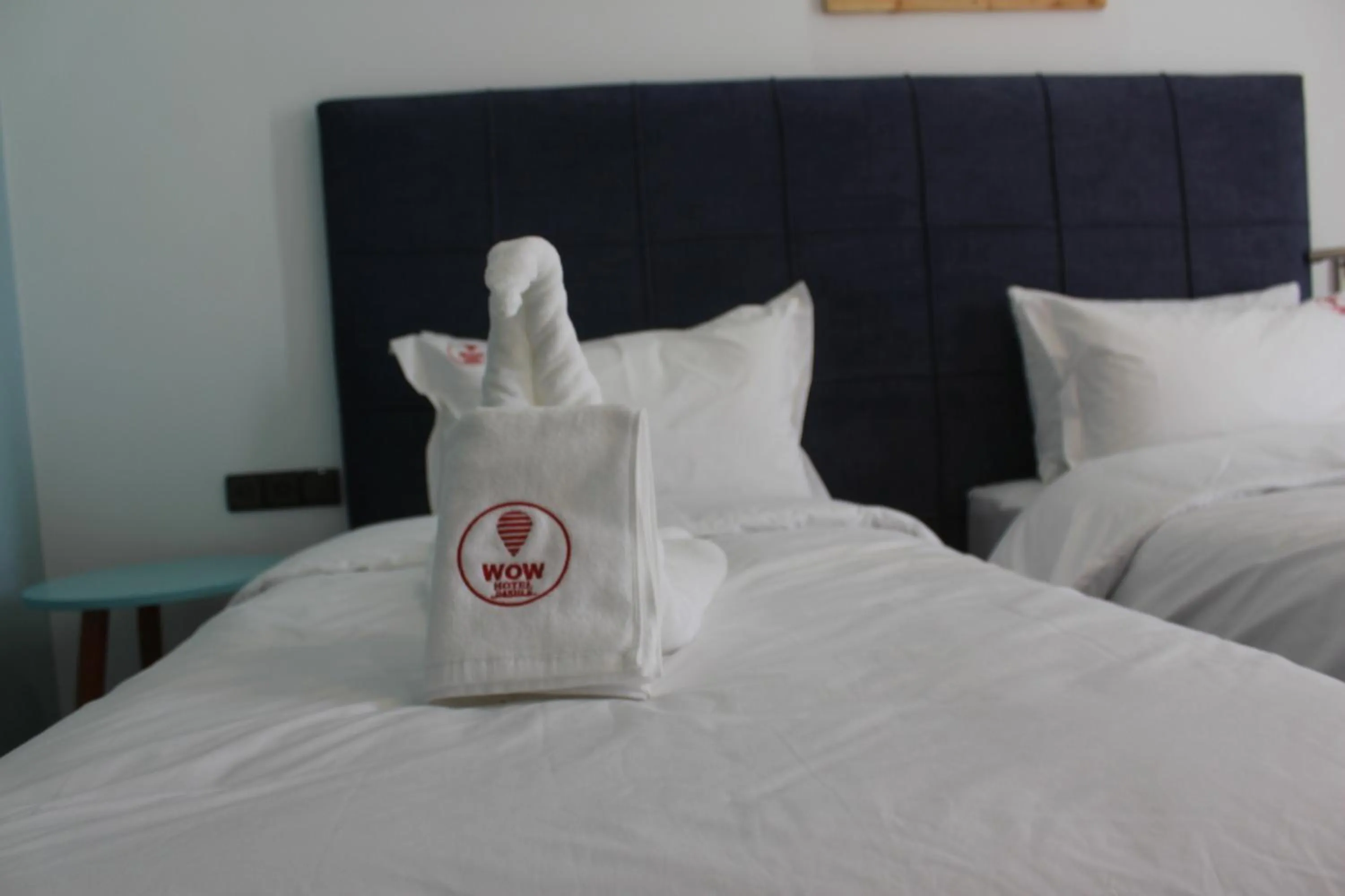 Bed in Hotel WOW