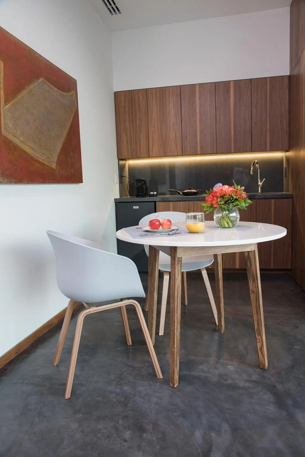 Kitchen or kitchenette in Suites BQ