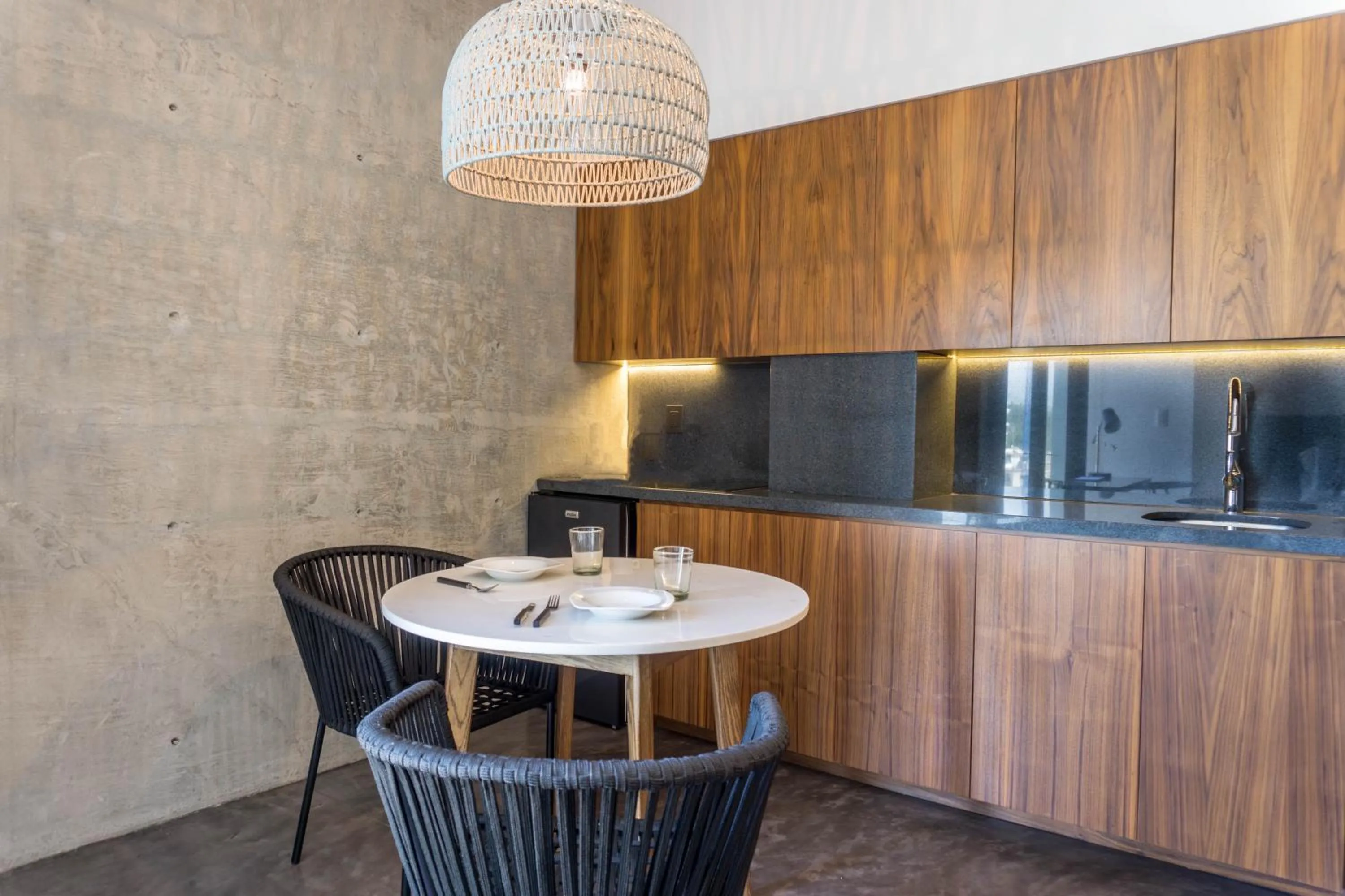 Kitchen or kitchenette in Suites BQ