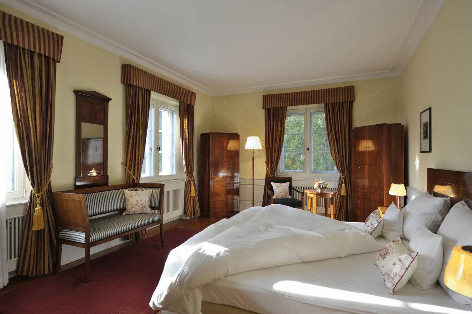 Bedroom, Bed in Schlosshotel Burg Schlitz