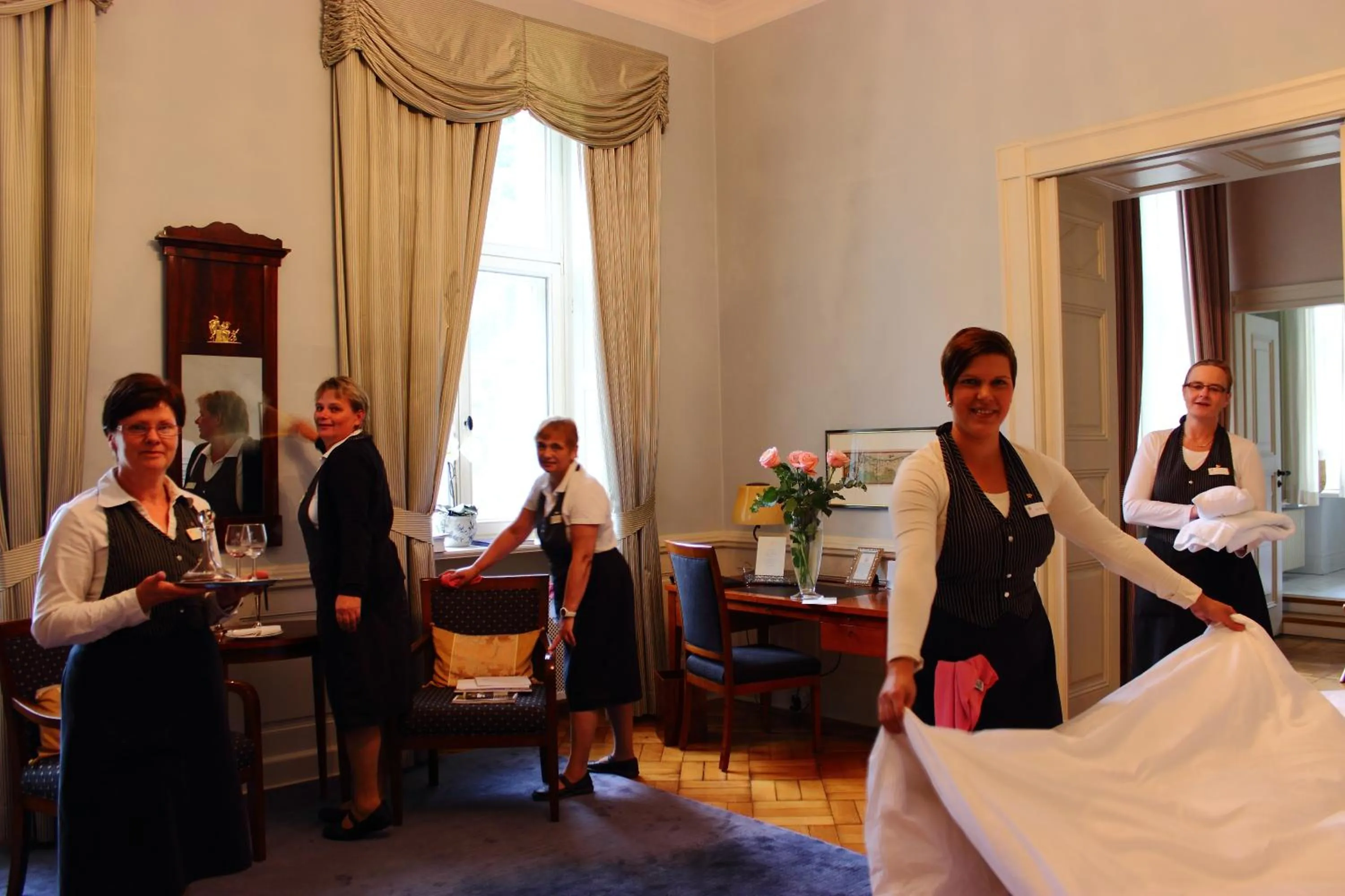 Staff in Schlosshotel Burg Schlitz