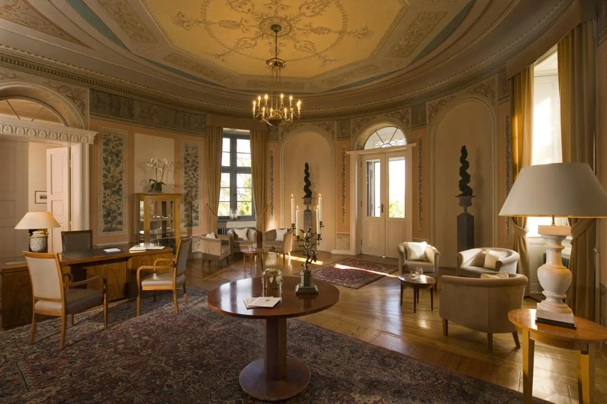 Lobby or reception in Schlosshotel Burg Schlitz