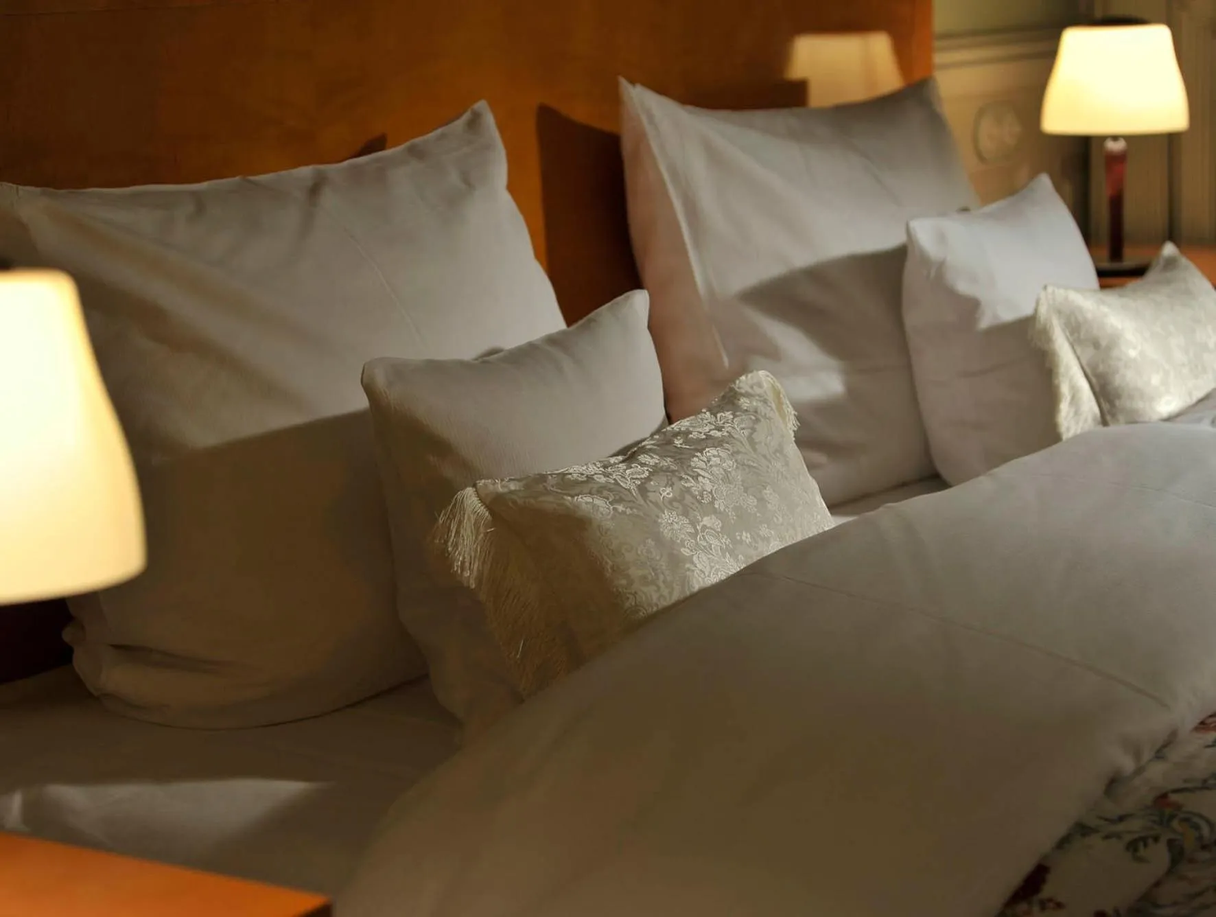 Bed in Schlosshotel Burg Schlitz