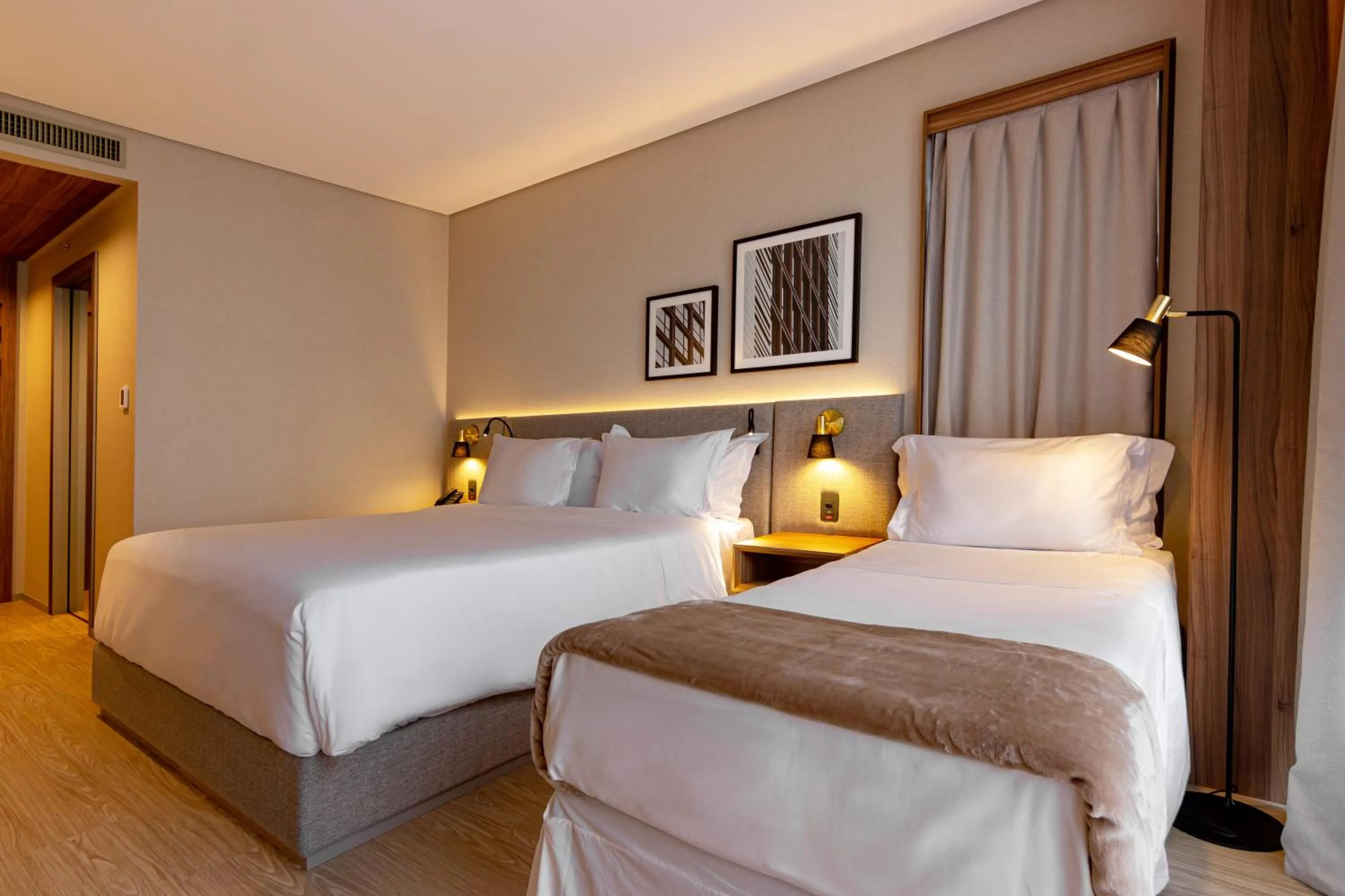 Bed in LK Design Hotel Florianópolis